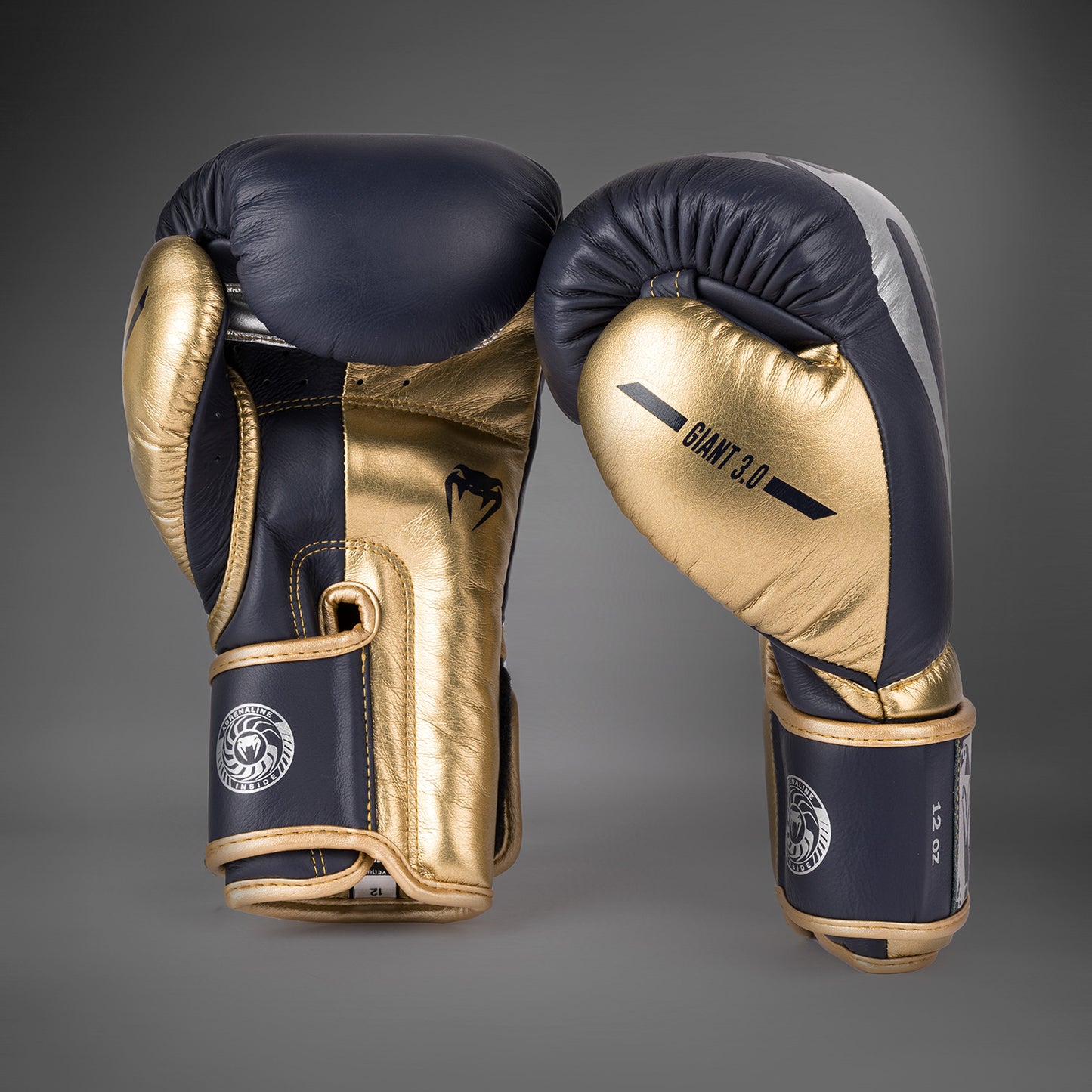 Venum Giant 3.0 Bokshandschoenen - Navy/Goud - Speciale Editie