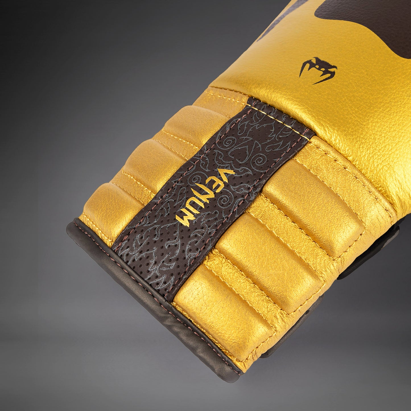 Venum Reverso Bokshandschoenen - Chocolade/Goud