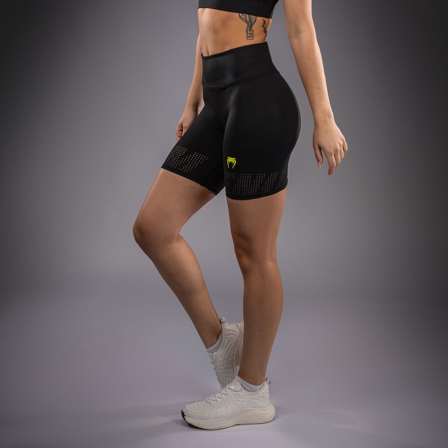 Venum Lazer Compressieshort voor dames - Zwart/Geel