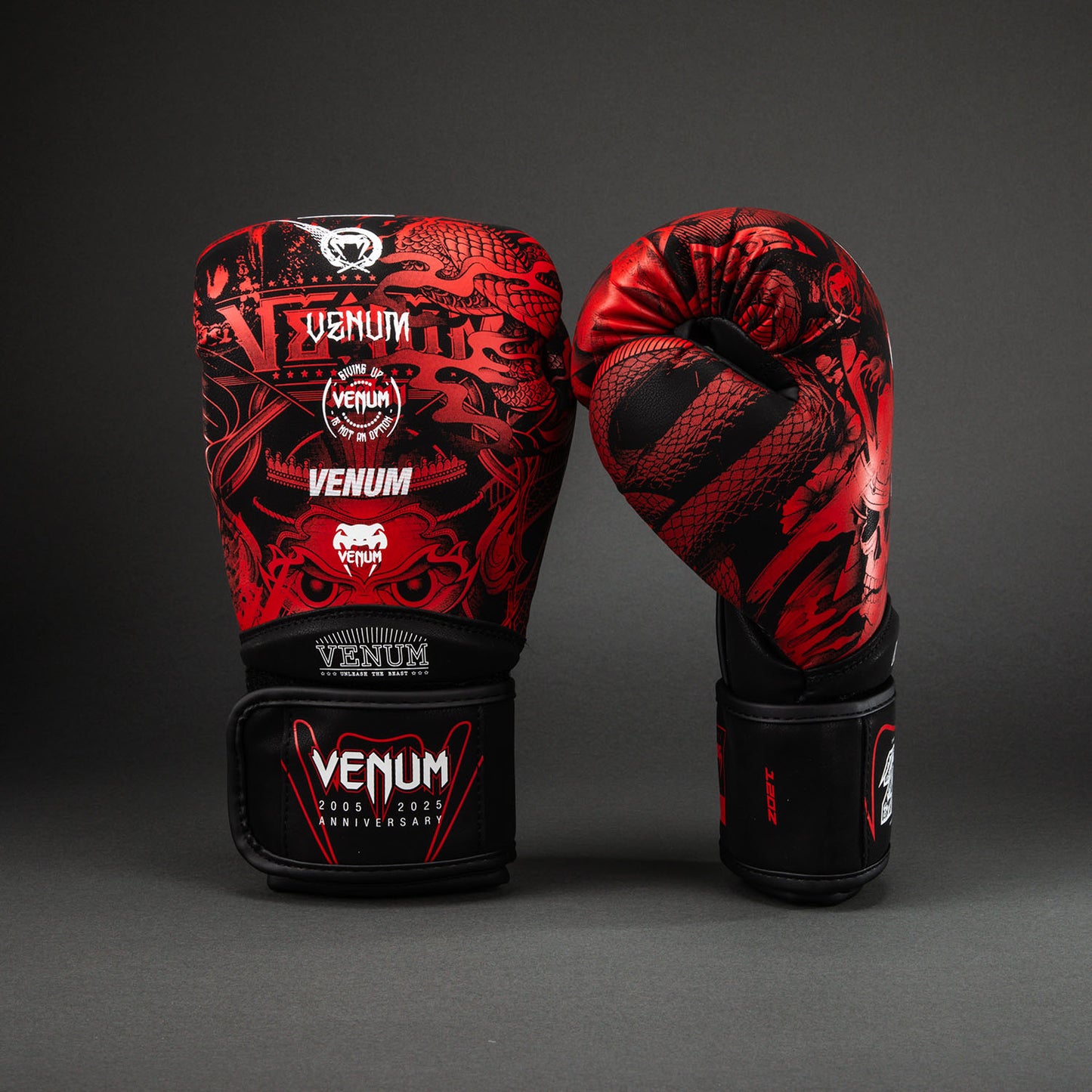 Venum 20th Anniversary Bokshandschoenen - Zwart/Rood
