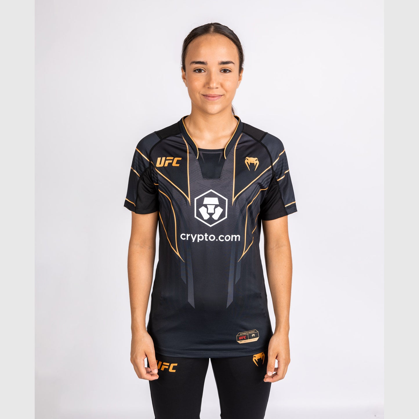UFC Venum Gepersonaliseerde Authentic Fight Night 2.0 Dames Walkout Jersey - Kampioen