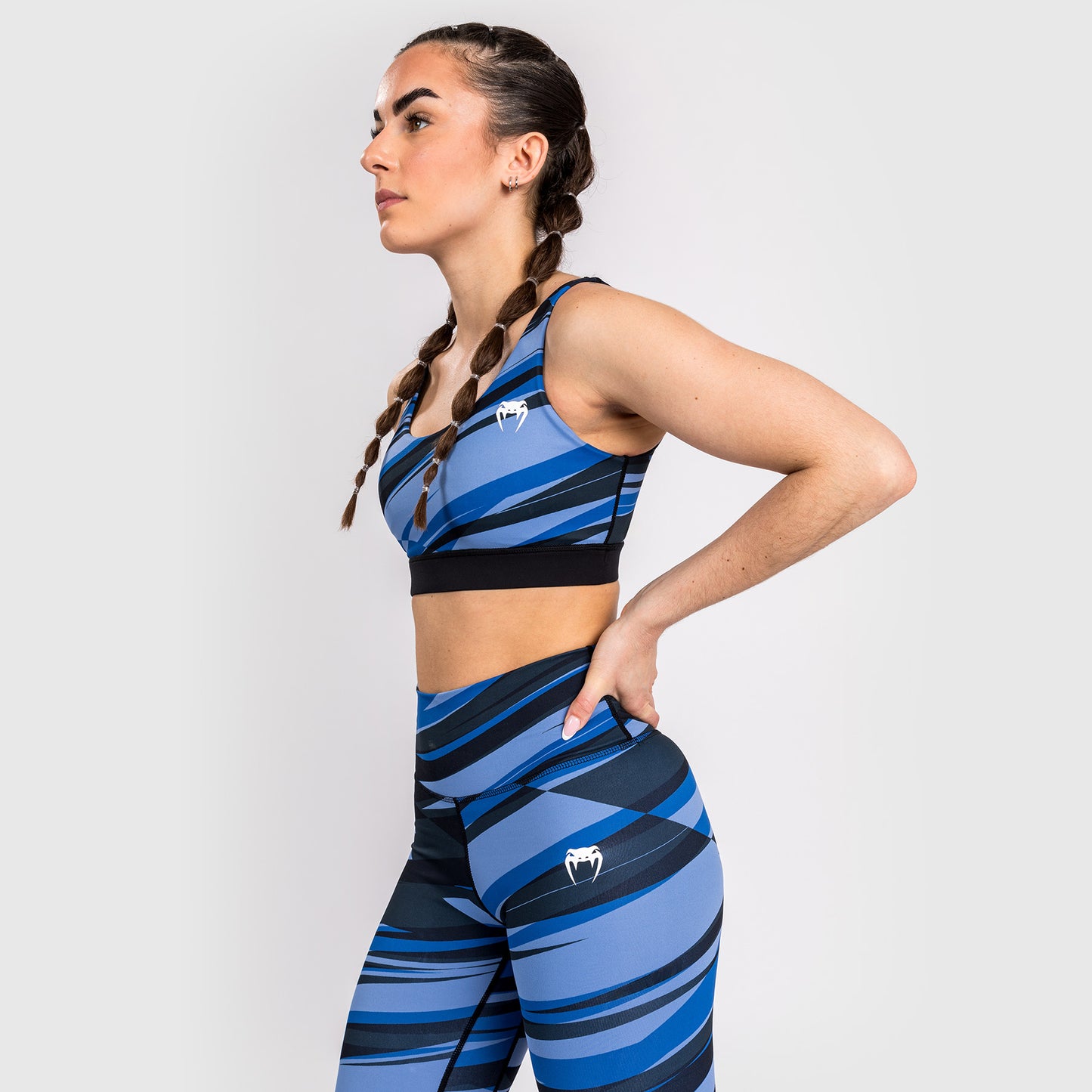 Venum Abyss Sportbeha Voor Vrouwen - Schaduwblauw