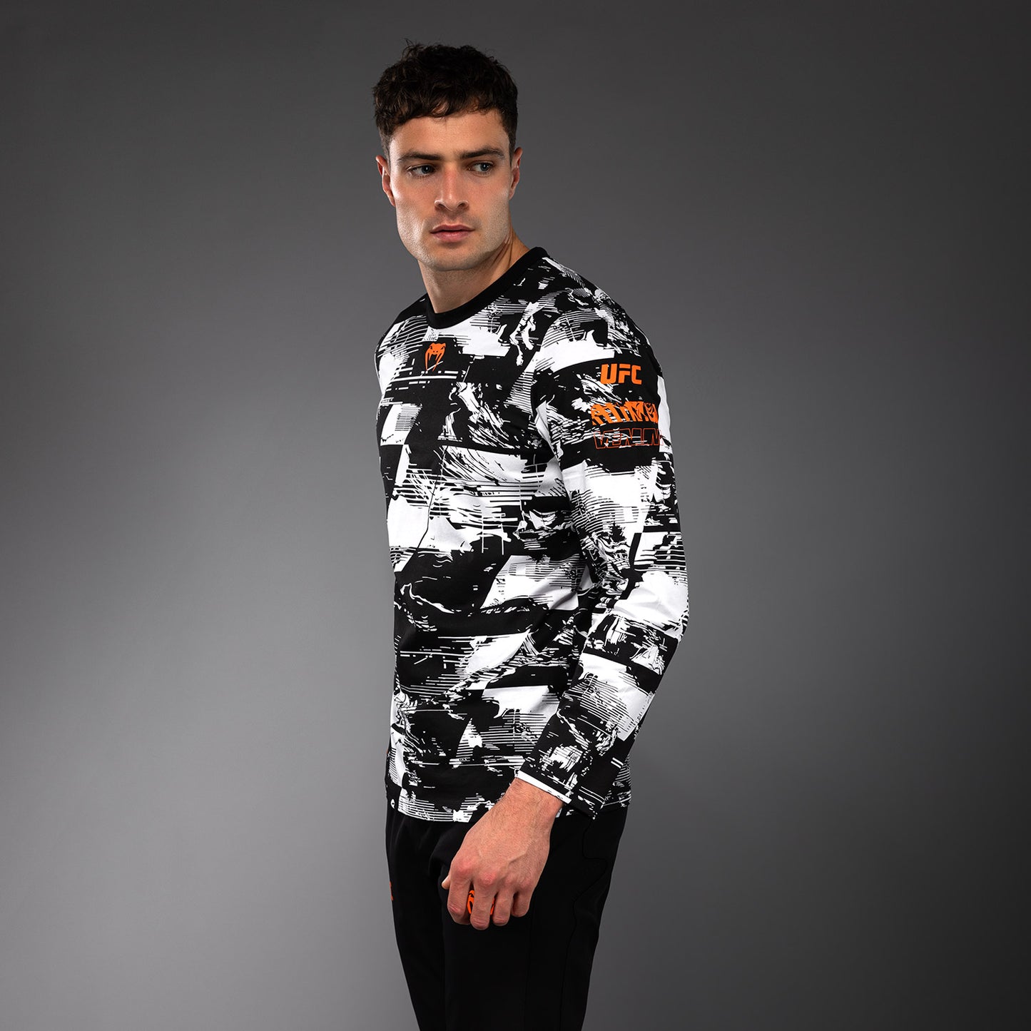 UFC Zenith by Venum Authentic Fight Week Longsleeve T-shirt Heren - Wit