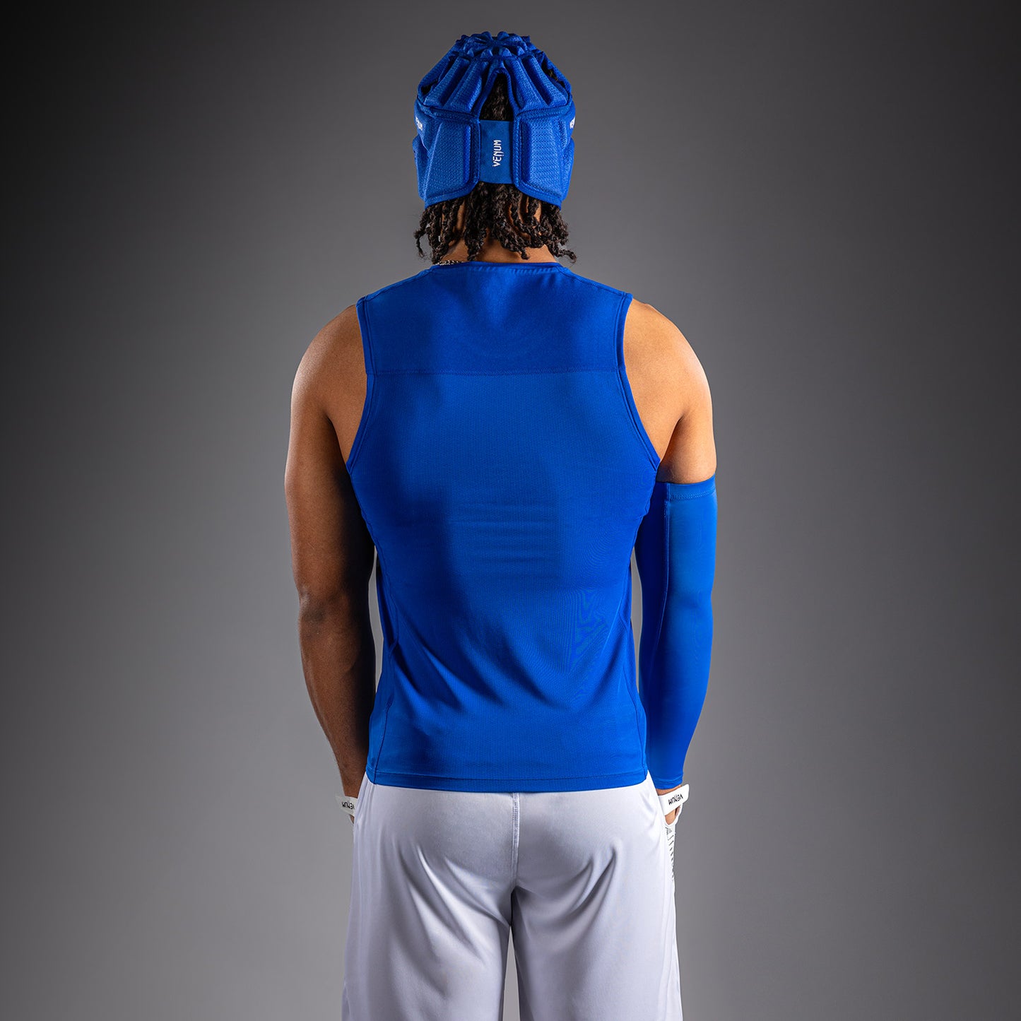 Venum Elite Football Mouwloos Compressie T-shirt - Koningsblauw