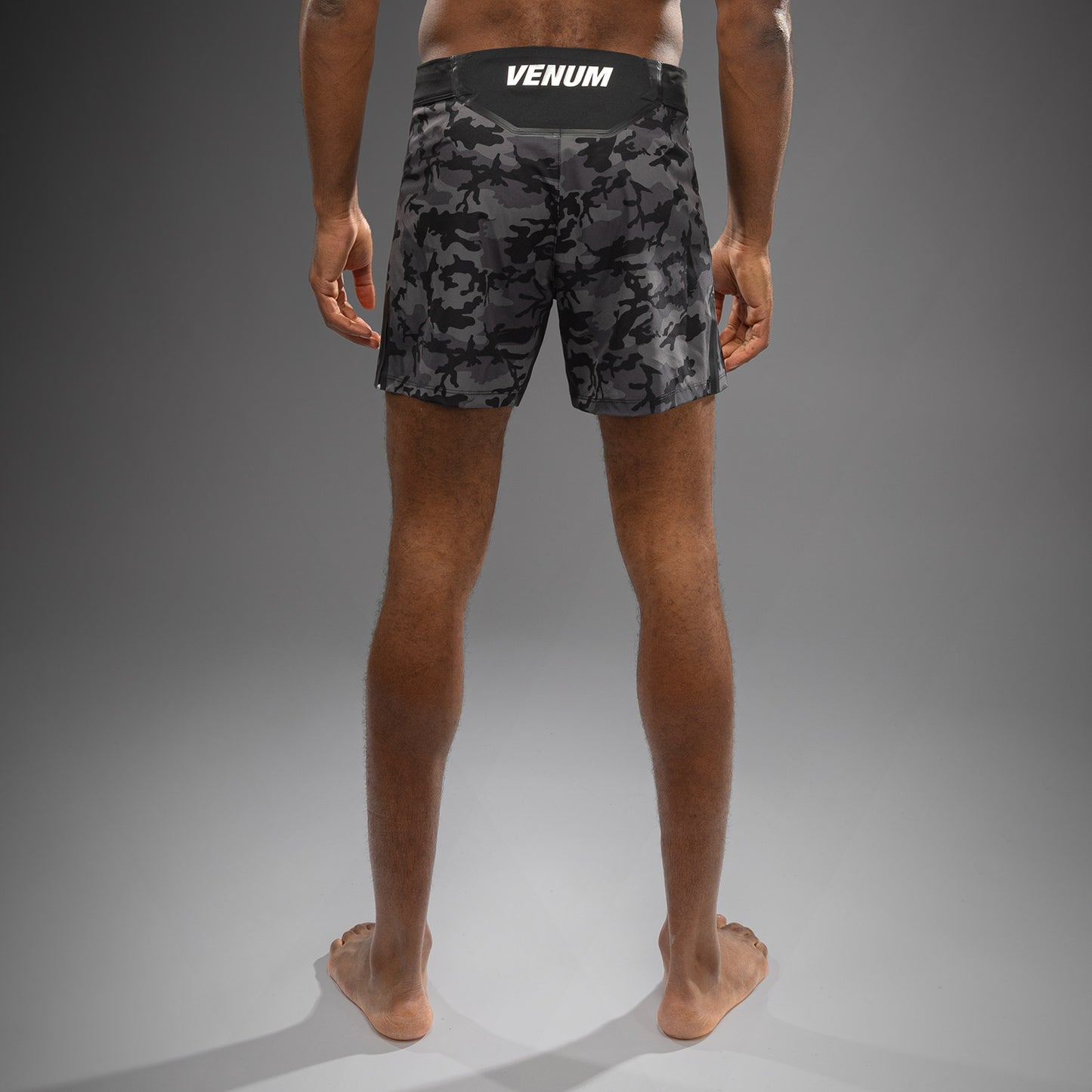 Venum x Polaris Fight Shorts - Zwart/Storm Grijs