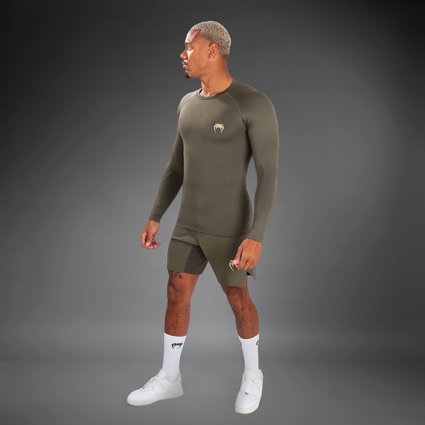 Venum Contender Herenbeschermer met lange mouwen - Khaki
