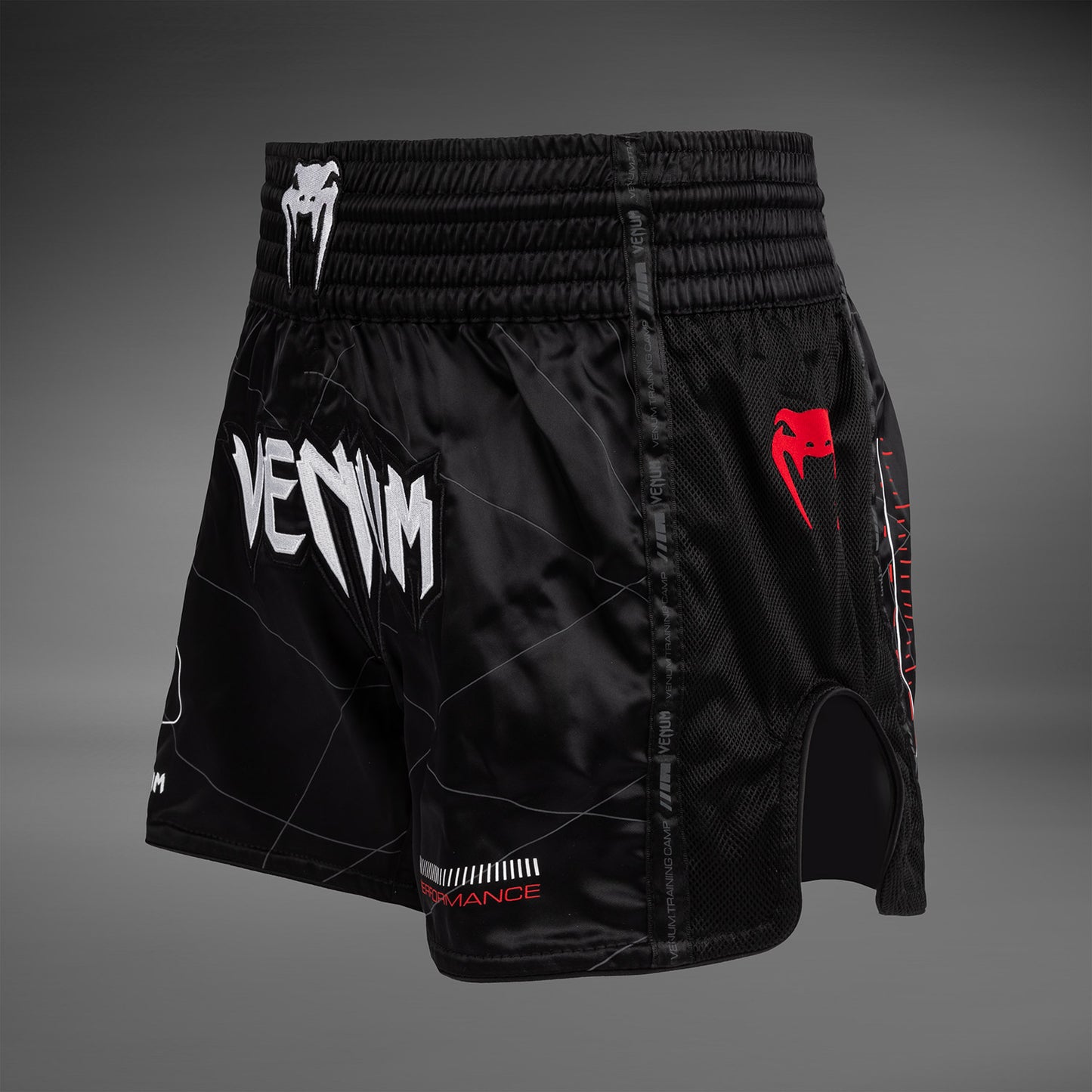 Venum Tactical XT Muay Thai broek - Zwart/Vuurrood