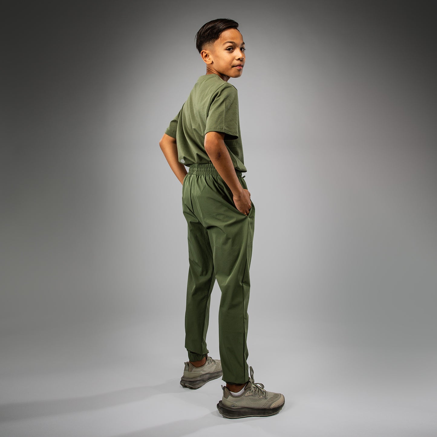Venum Vectra Kinderen Joggers - Legergroen/Oranje