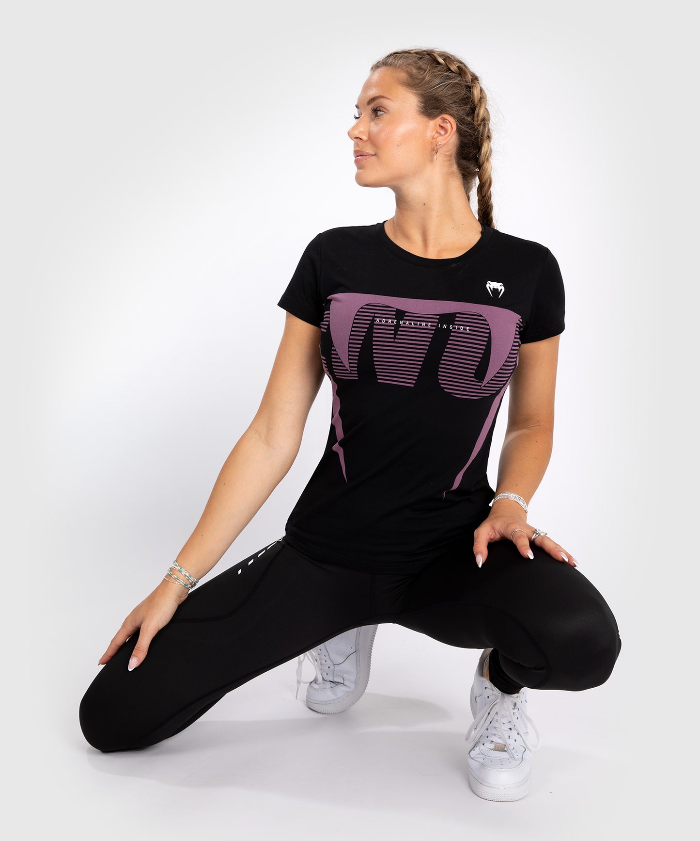 Venum Adrenaline Dames-T-Shirt - Purple