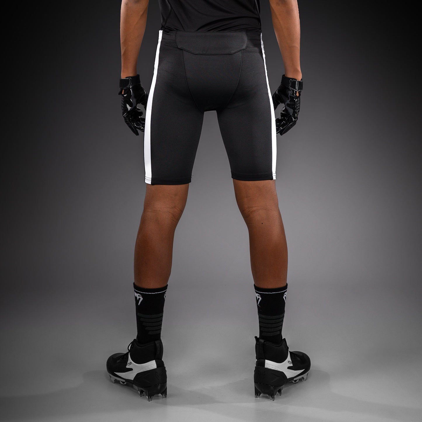 Venum Elite Football Compressieshorts voor kinderen - Zwart