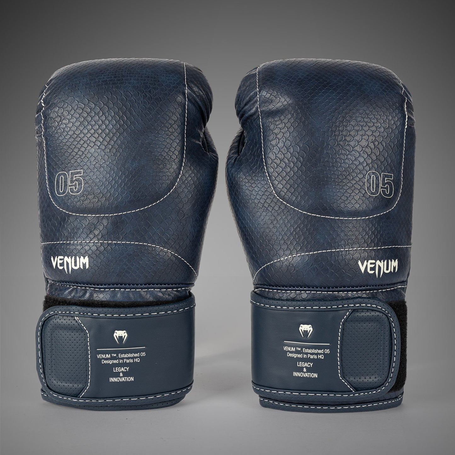 Venum Impact Evo Scales Bokshandschoenen – Middernachtblauw