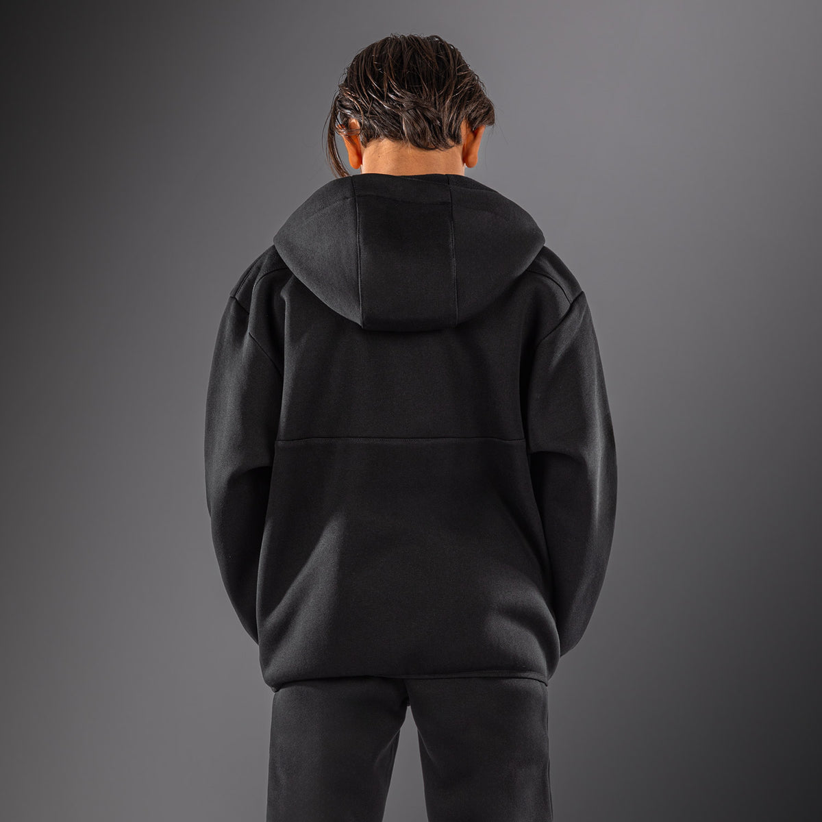 Venum Attack Fleece & Weave Trainingsjack voor kinderen - Zwart