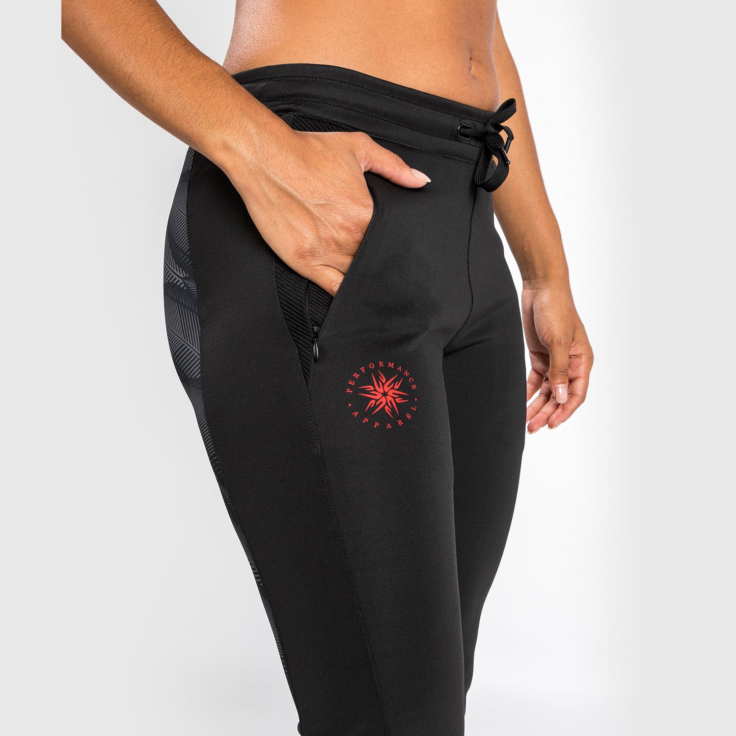 Venum Phantom joggingbroek - Voor vrouwen - zwart/rood