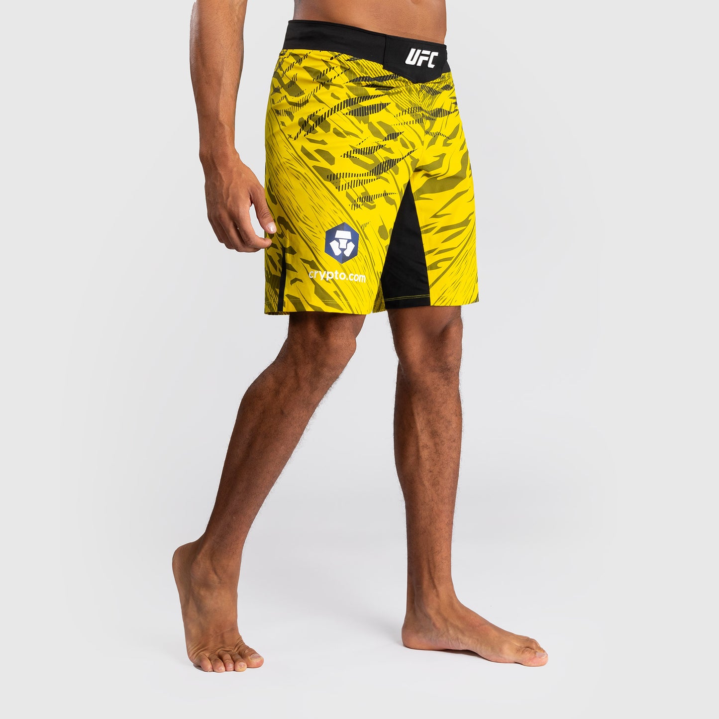 UFC Fusion by Venum Authentic Fight Night Fight Shorts voor Heren - Lang Fit - Geel