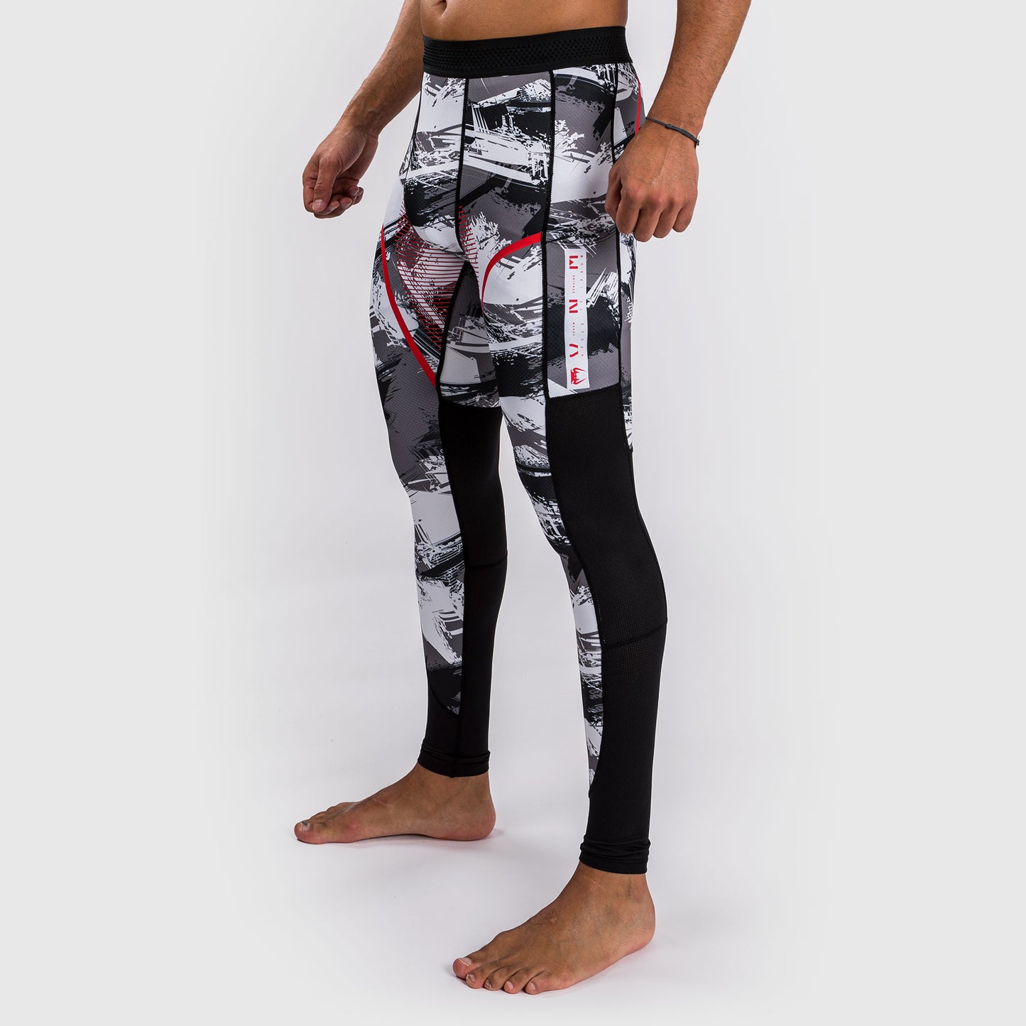 Venum Electron 3.0 Compressiebroek - Grijs/Rood