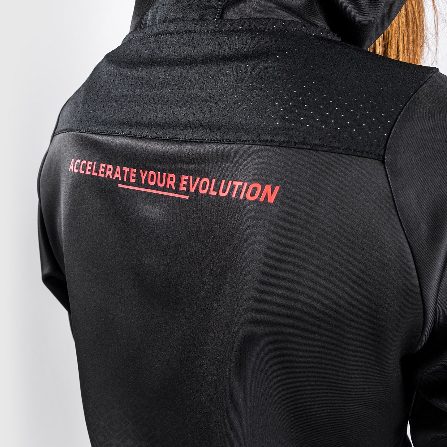 Venum UFC Performance Institute Sweatshirt Met Capuchon - Voor Dames - Zwart/Rood