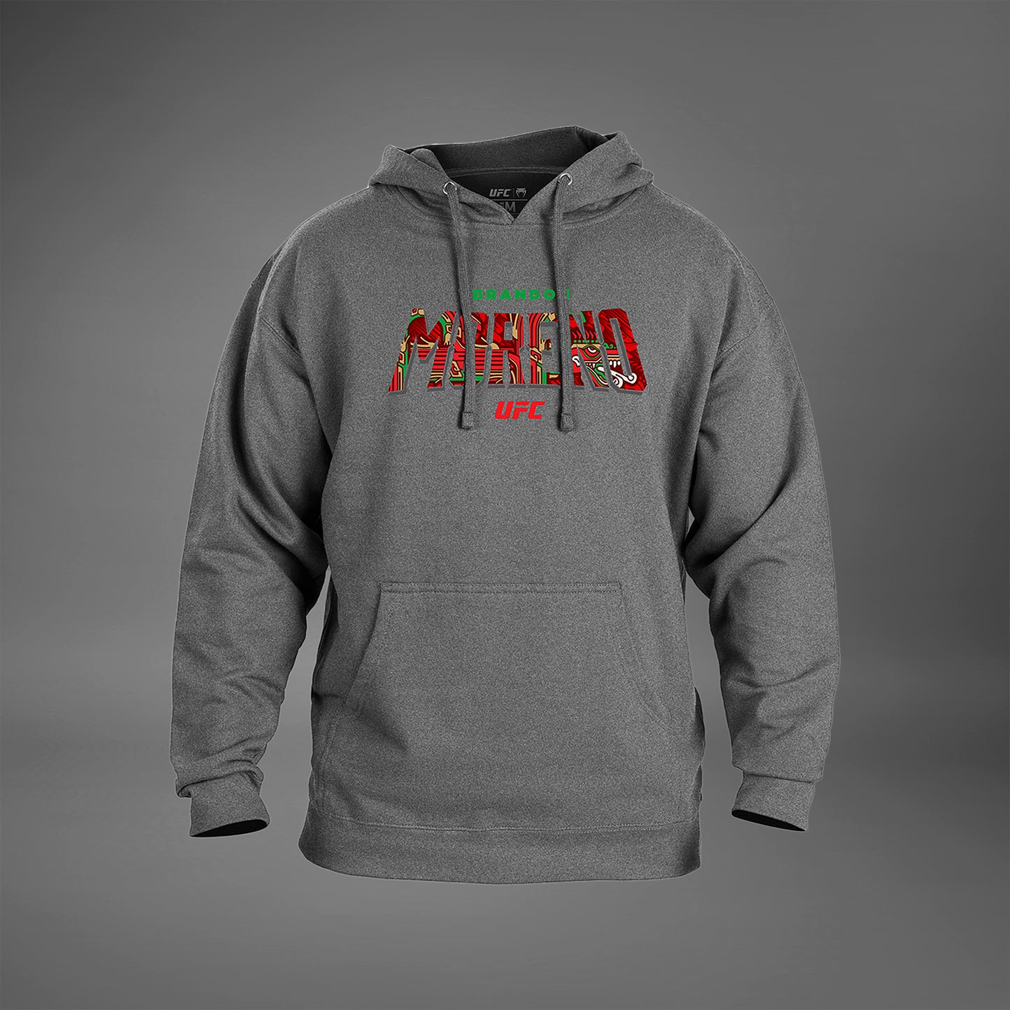 UFC Unrivaled by Venum Brandon Moreno Mannen Hoodie - Heather Grey