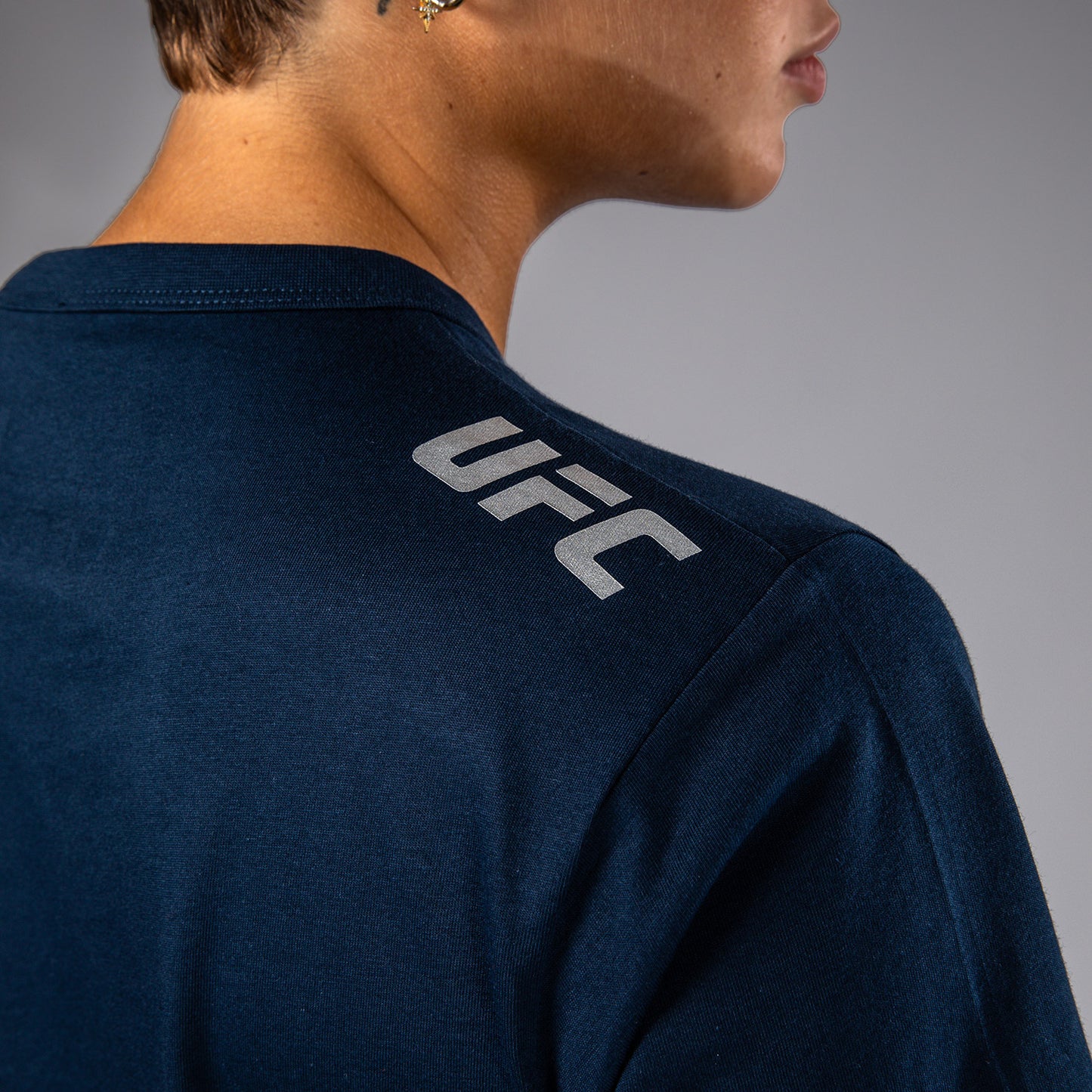 UFC Fusion by Venum Fight Week Korte Mouwen T-shirt voor Dames - Solid Oceaanblauw