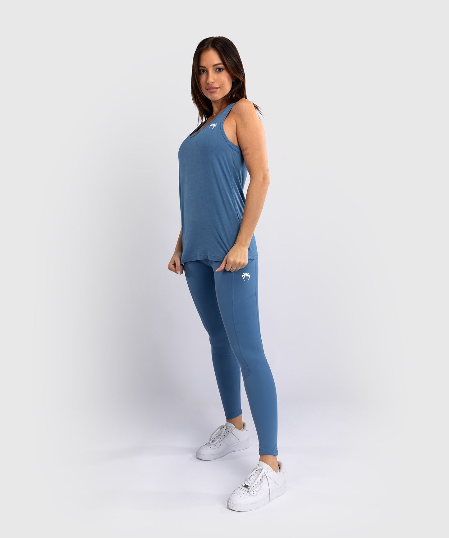 Venum Essential Top Dames - Stormblauw