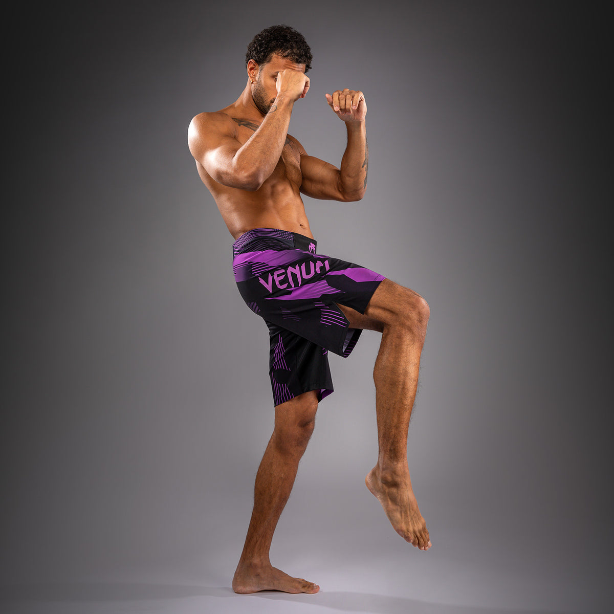 Venum No-Gi 6.0 Fightshorts - Zwart/Paars