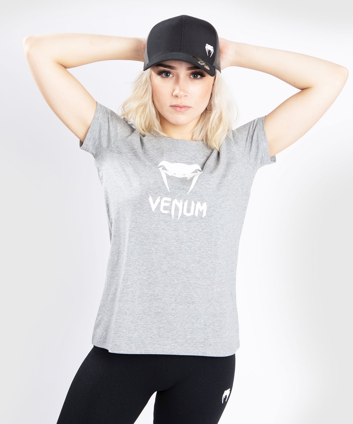 Venum Classic T-shirt - Voor dames - Licht heidegrijs