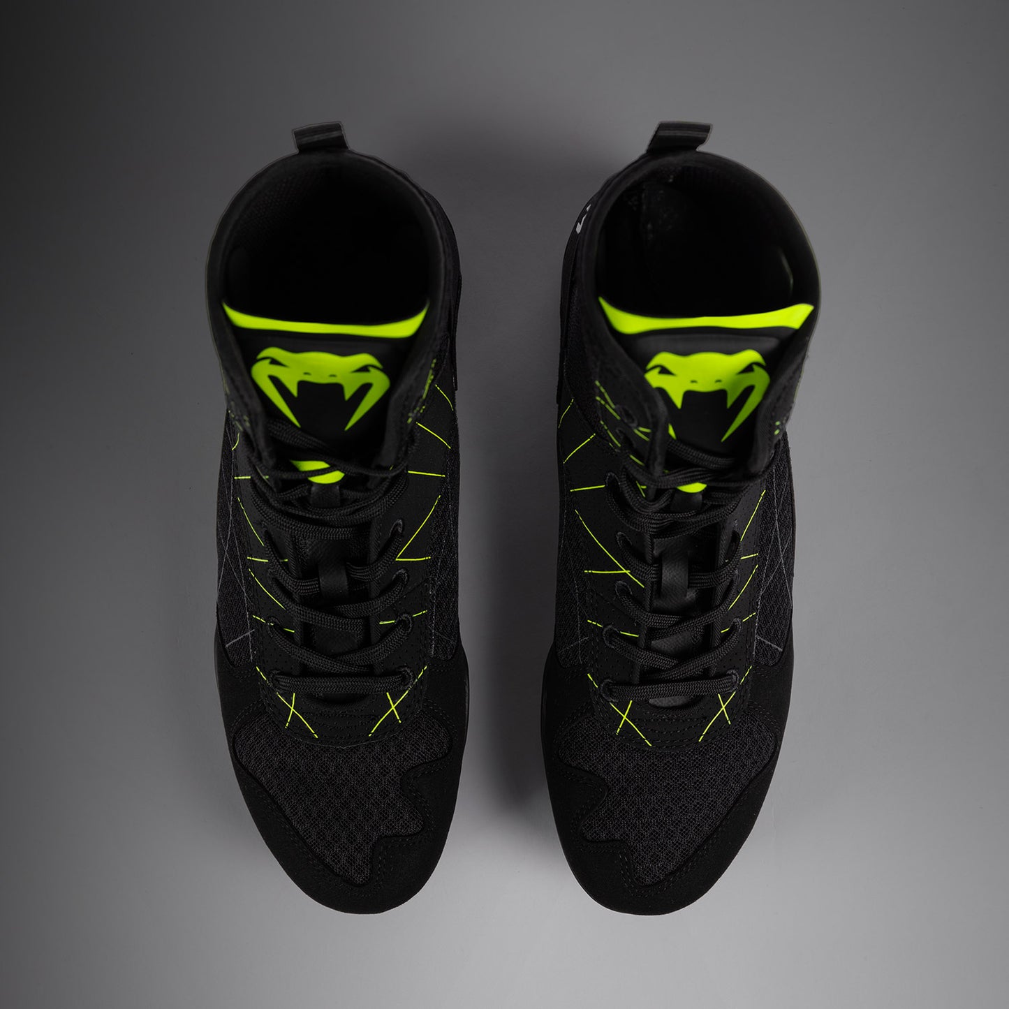 Venum Training Camp 4.0 Elite Boksschoenen - Zwart/Neon Groen