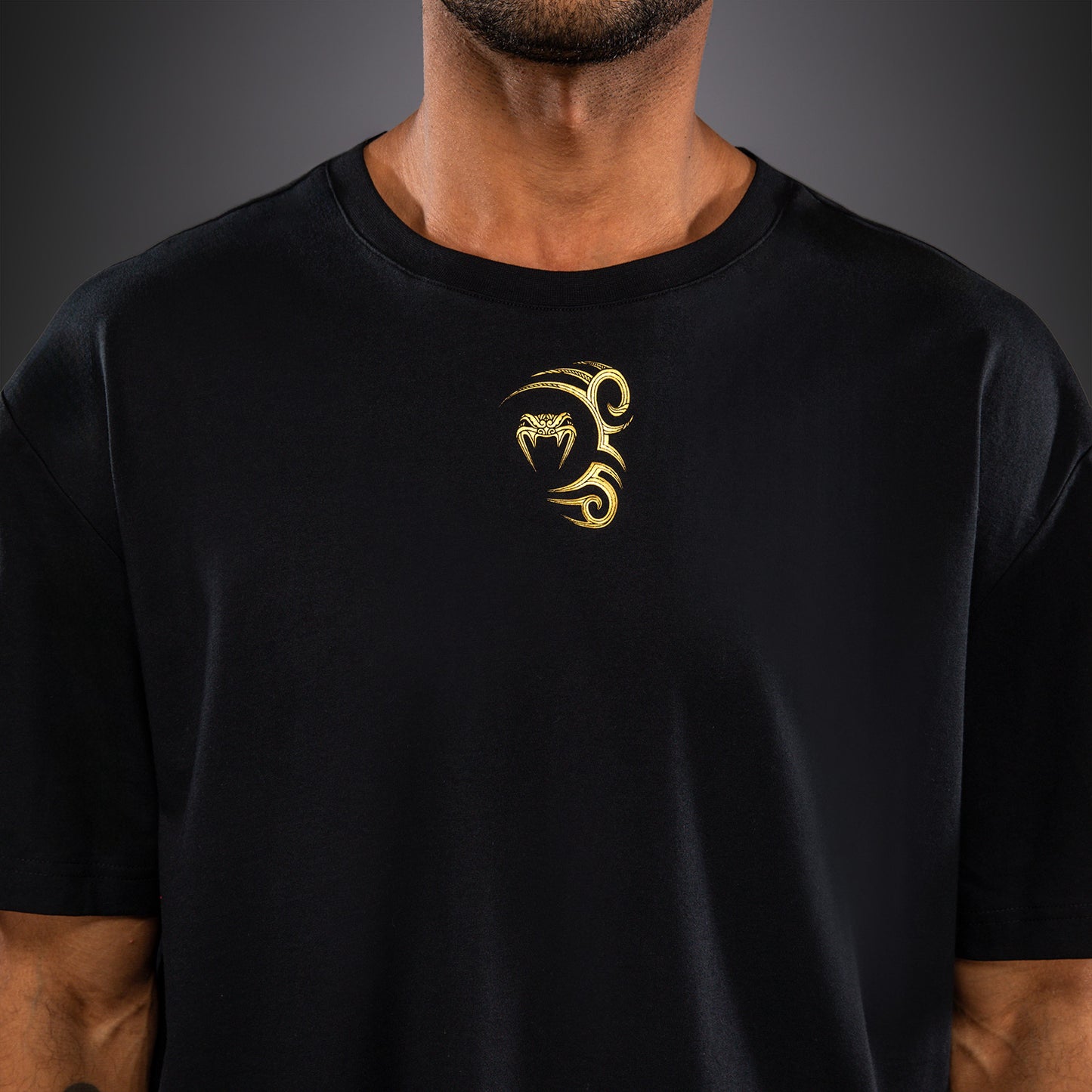Venum x Mike Tyson Tiger T-shirt - Zwart/Goud