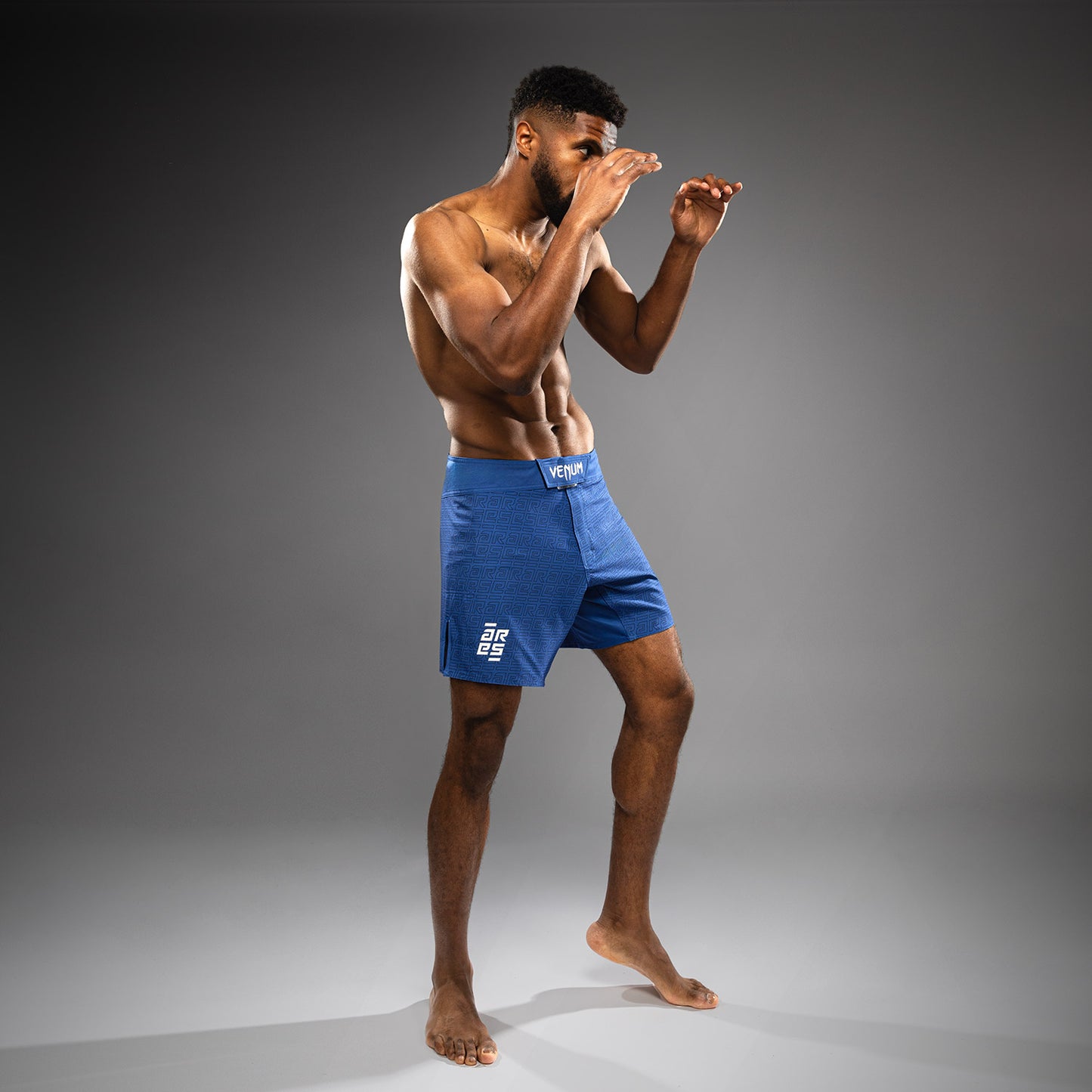 Venum x Ares Mannen Vecht Shorts - Koninklijk Blauw