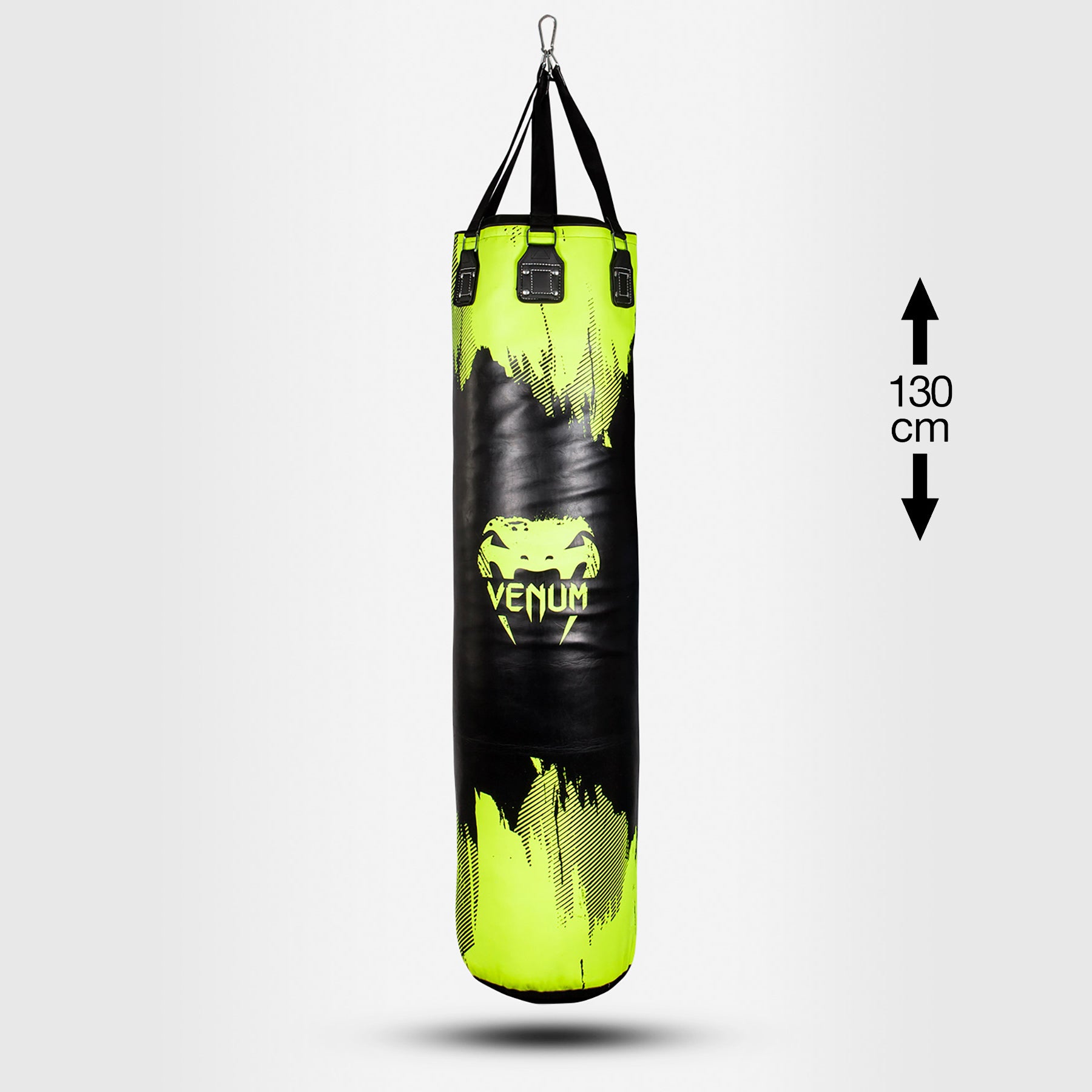 Venum Hurricane Bokszak - Neo Geel/Zwart - 130 cm - Venum Nederland