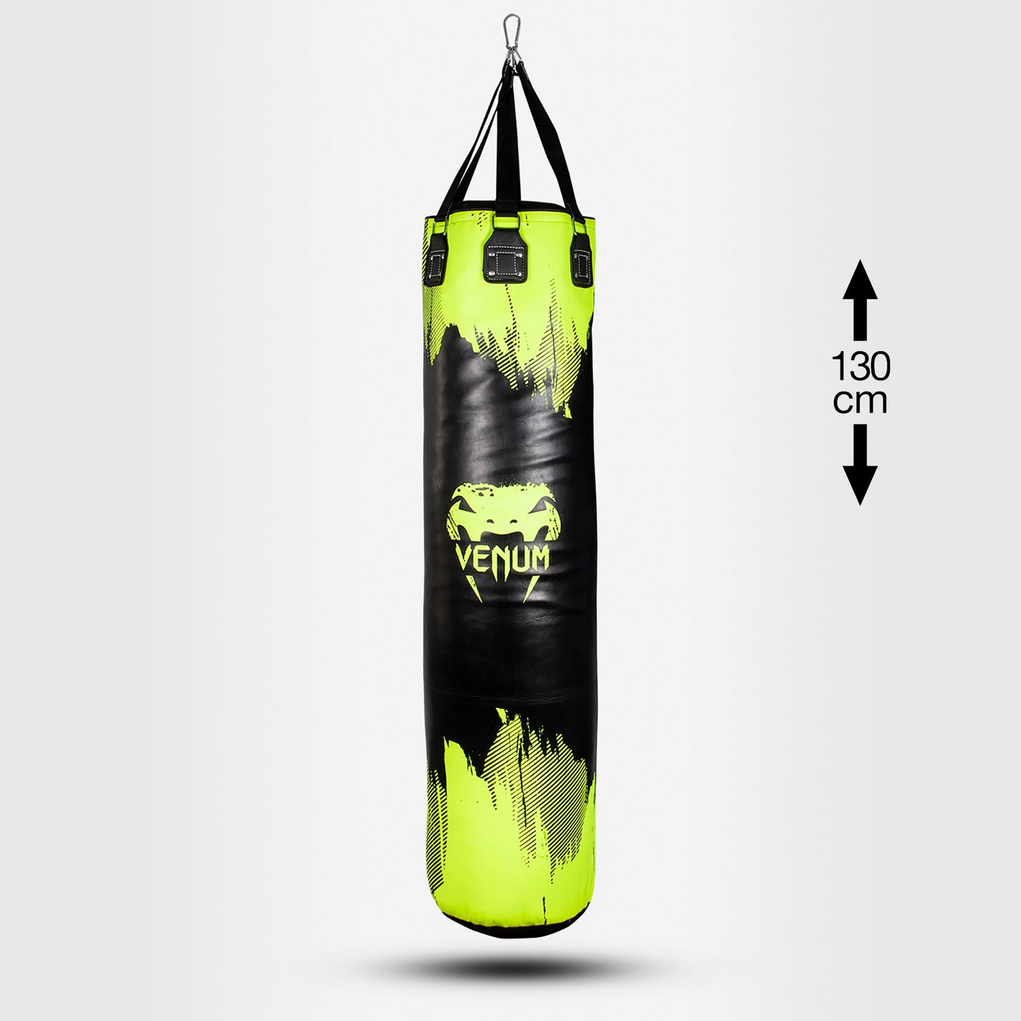Venum Hurricane Bokszak - Neo Geel/Zwart - 130 cm