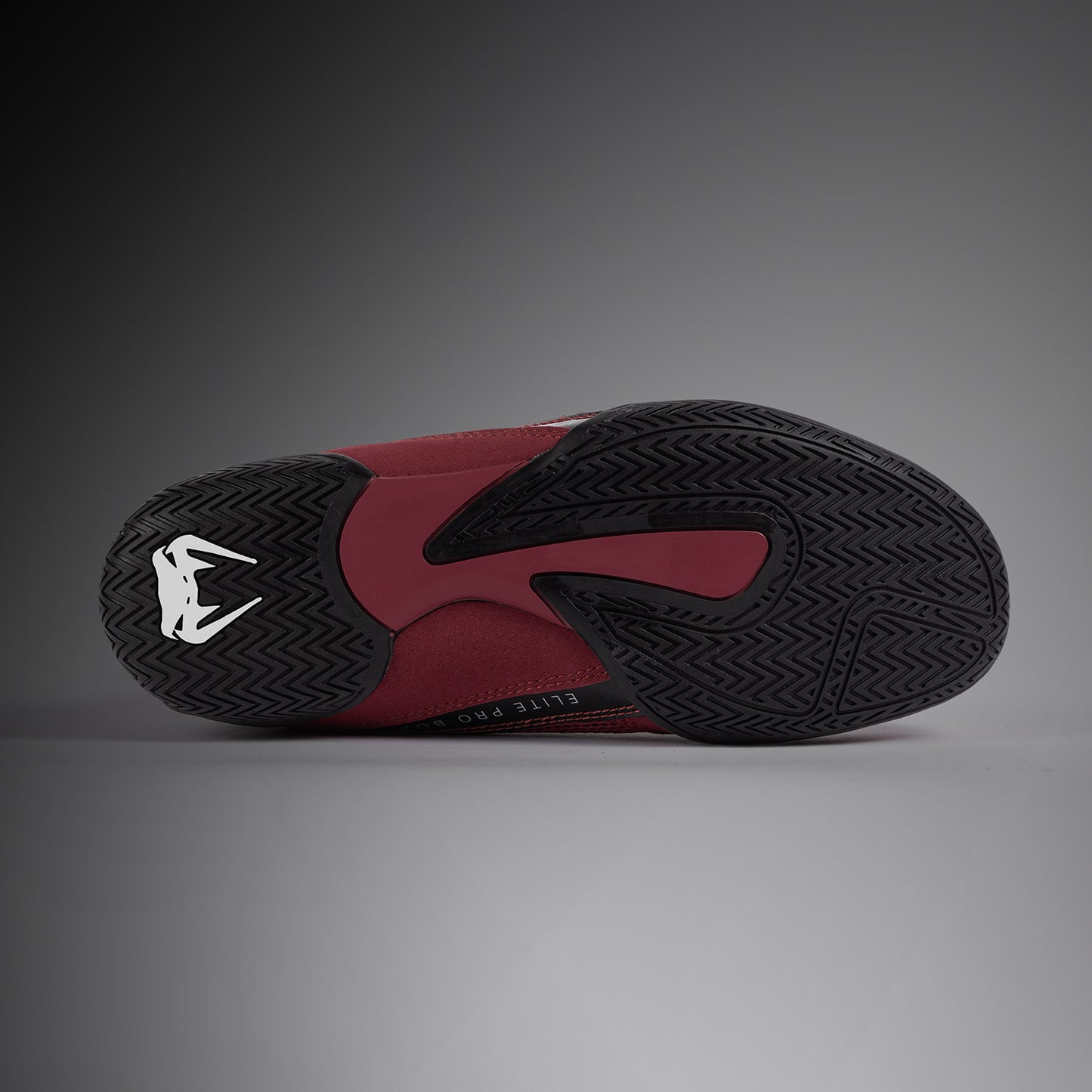 Venum Elite Boksschoenen - Bourgondisch/Zilver