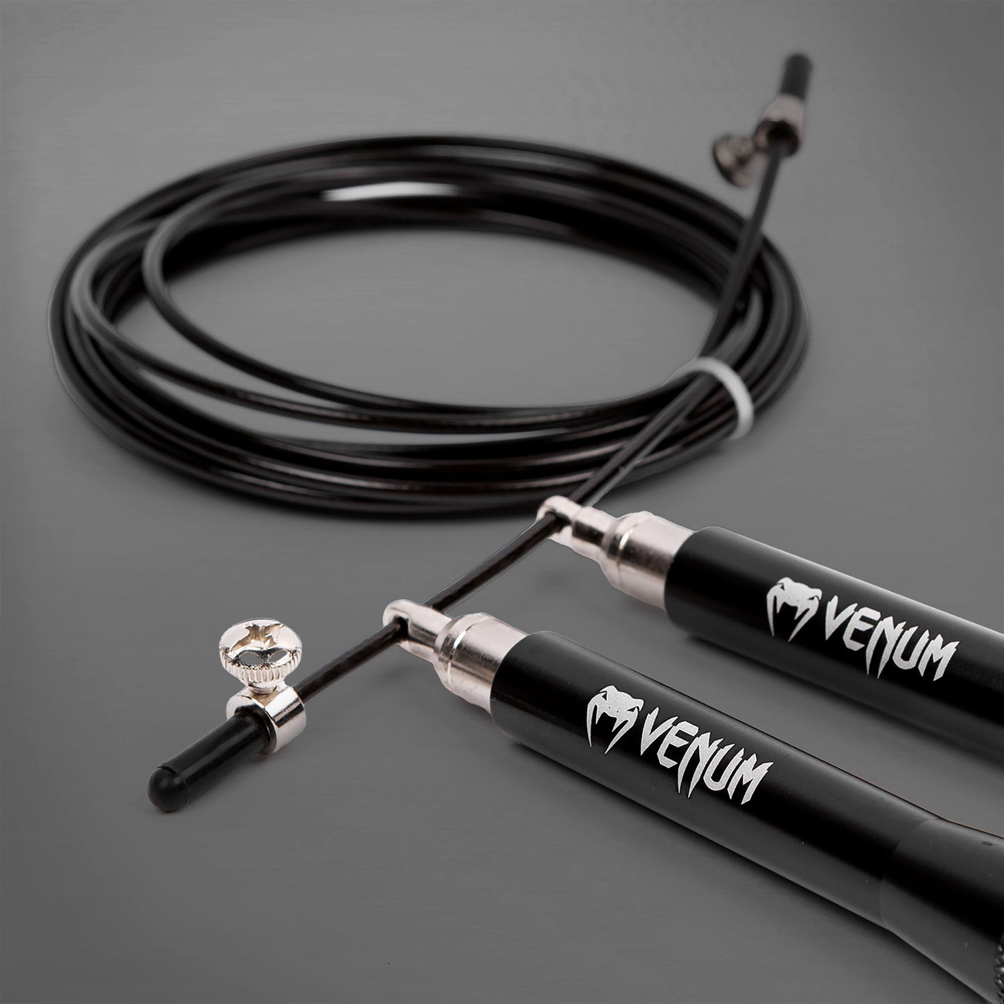Venum Thunder Evo-springtouw - Zwart