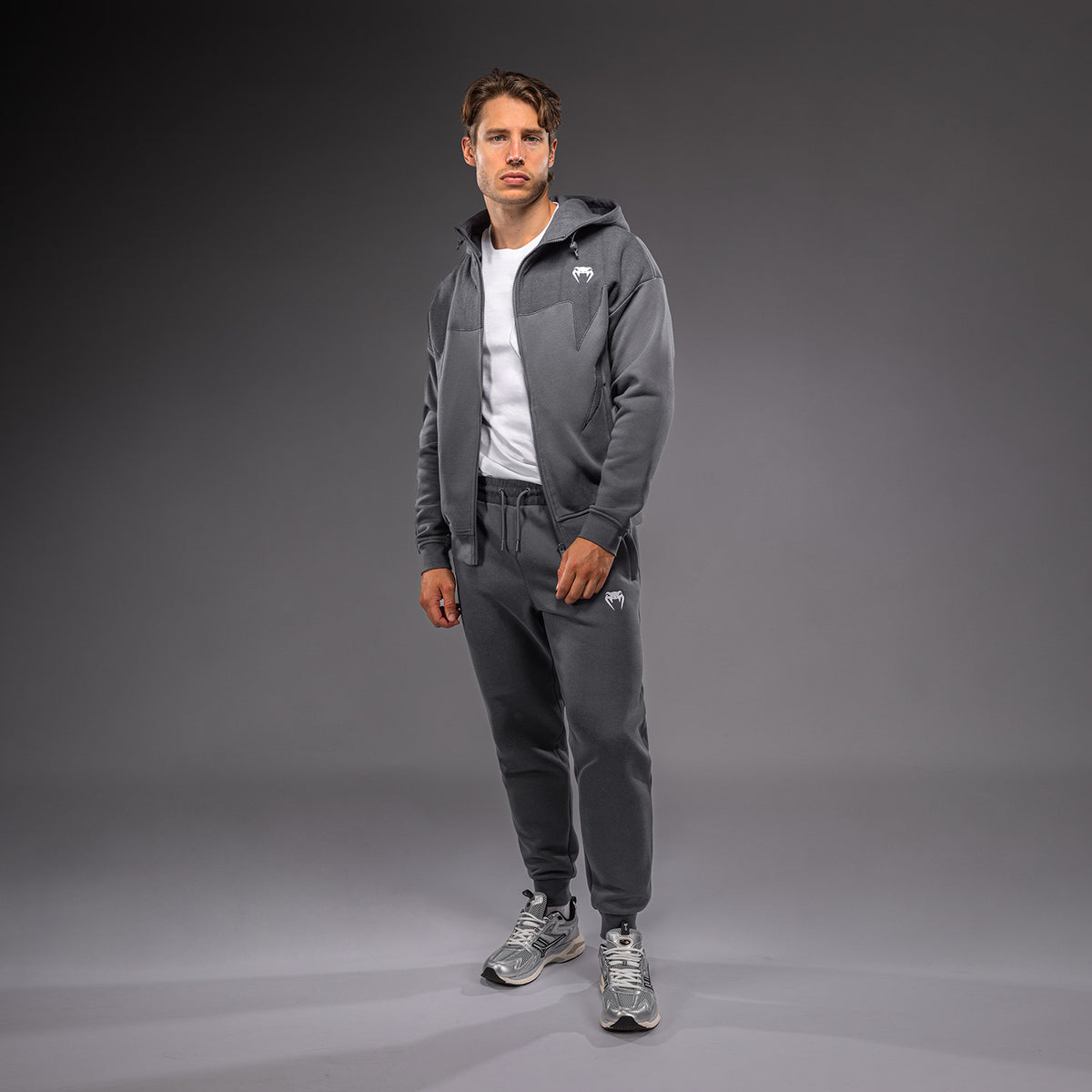 Venum Attack Fleece & Weave Trainingsjack - Grijs