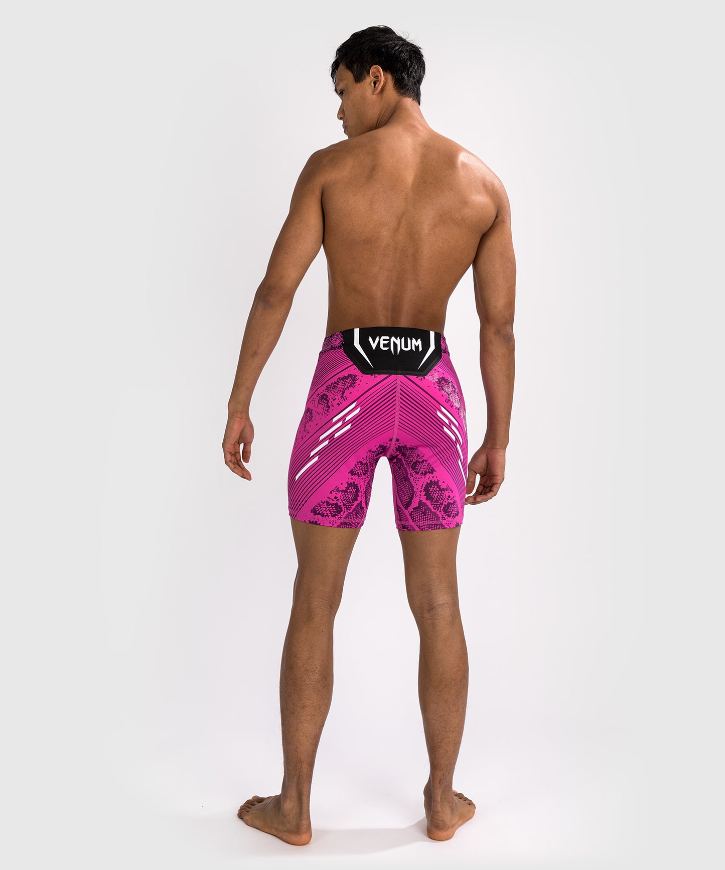 UFC Unrivaled by Venum Authentieke Fight Night Unisex Vale Tudo Short - Roze