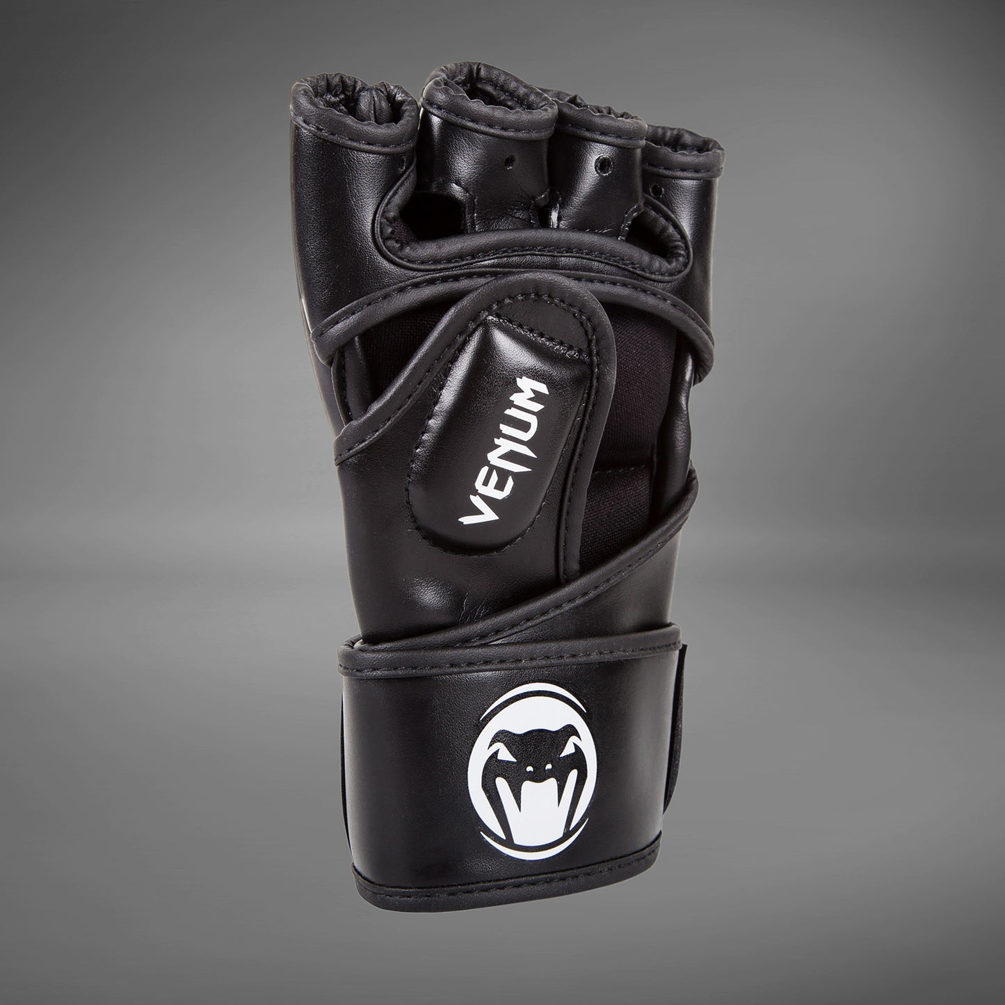 Venum Impact MMA Handschoenen - Skintex Leder - Zwart