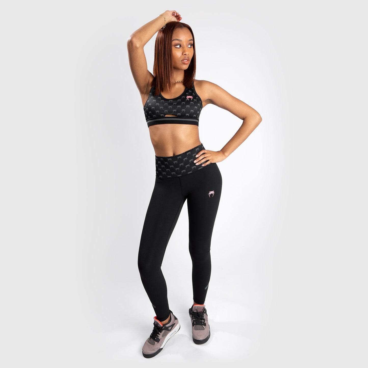Venum Monogram Legging - Zwart/Roze Goud