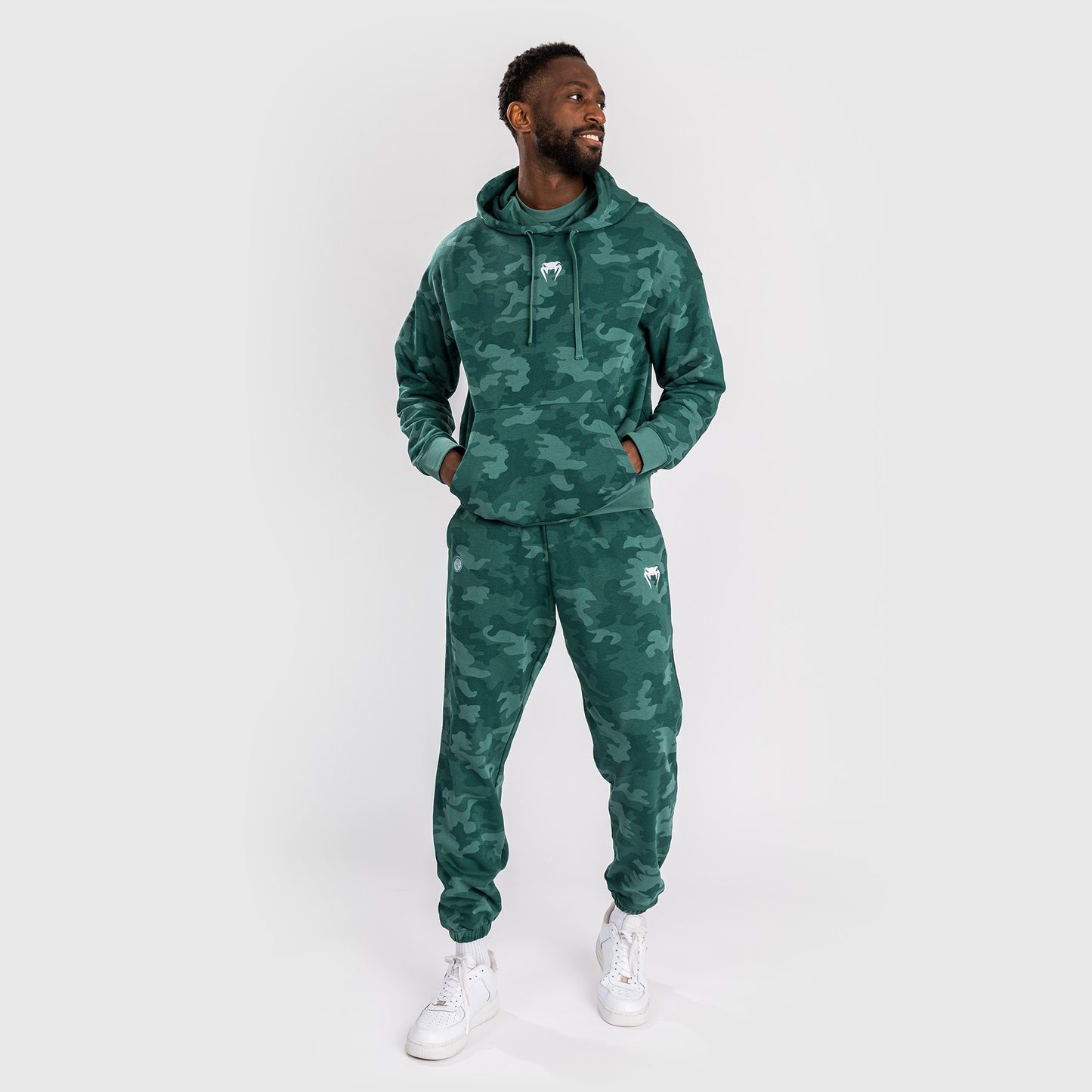 Venum Vortex XL Heren Hoodie - Turquoise Camo