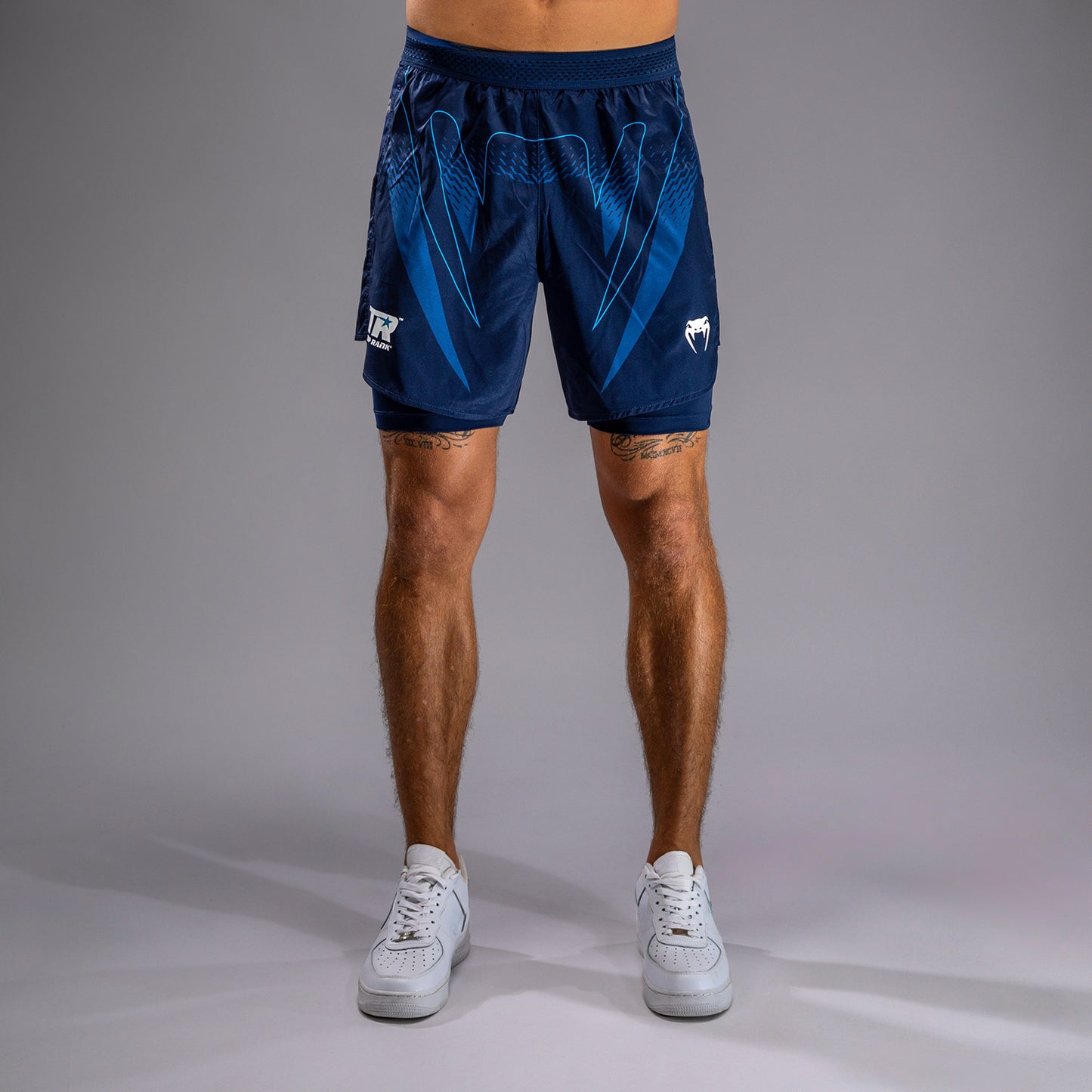Venum x Top Rank Original Heren Trainingsshorts - Marineblauw