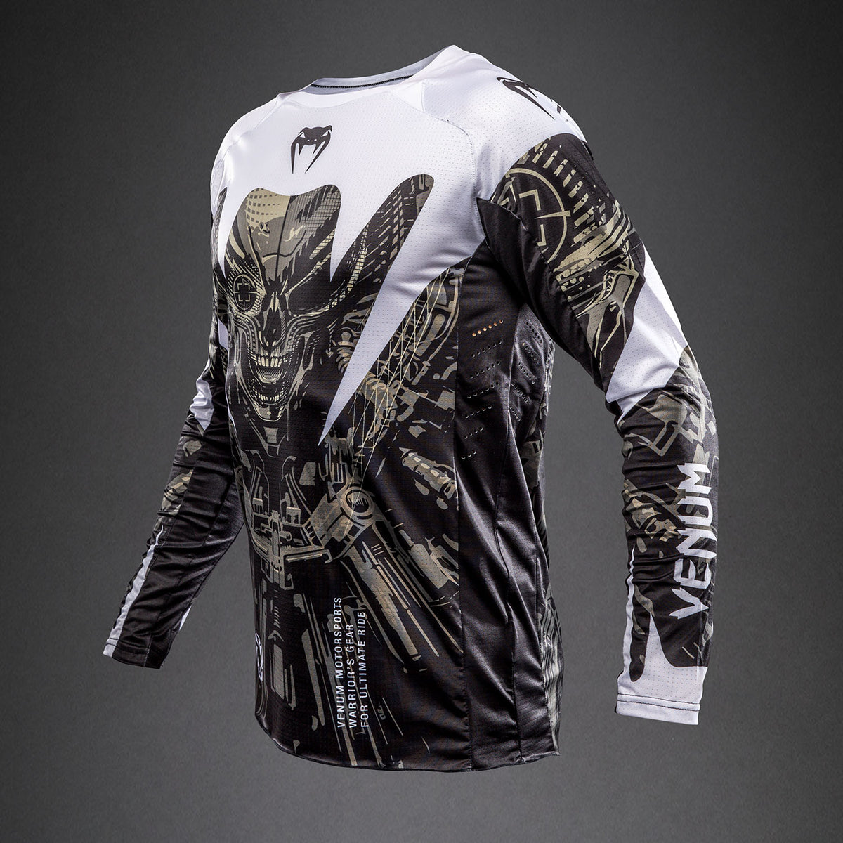 Venum MX Elite Motorsportsshirt - Zwart/Zand
