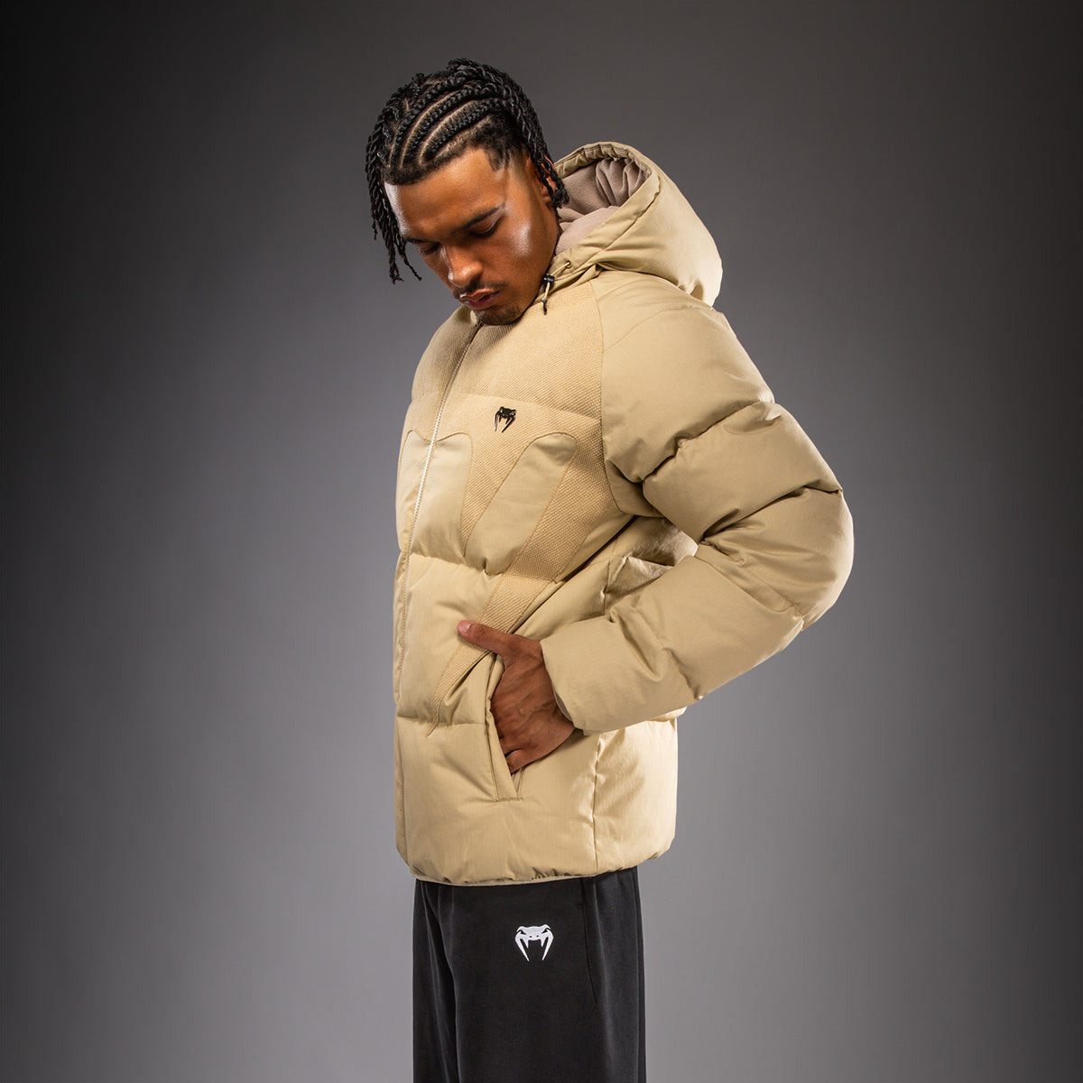 Venum Attack Urban Gi Gewatteerde jas - Beige