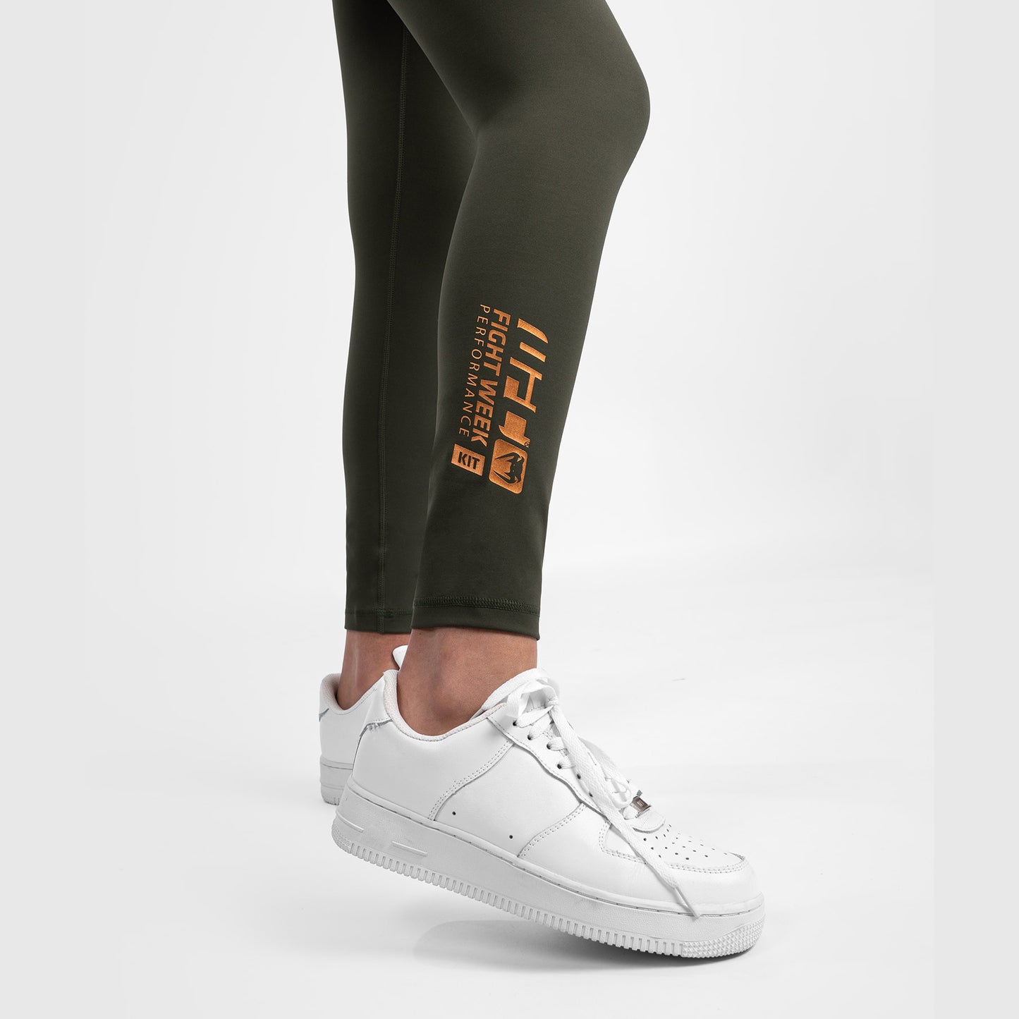 UFC Adrenaline by Venum Fight Week Dames Performance Tight - Kaki/Brons