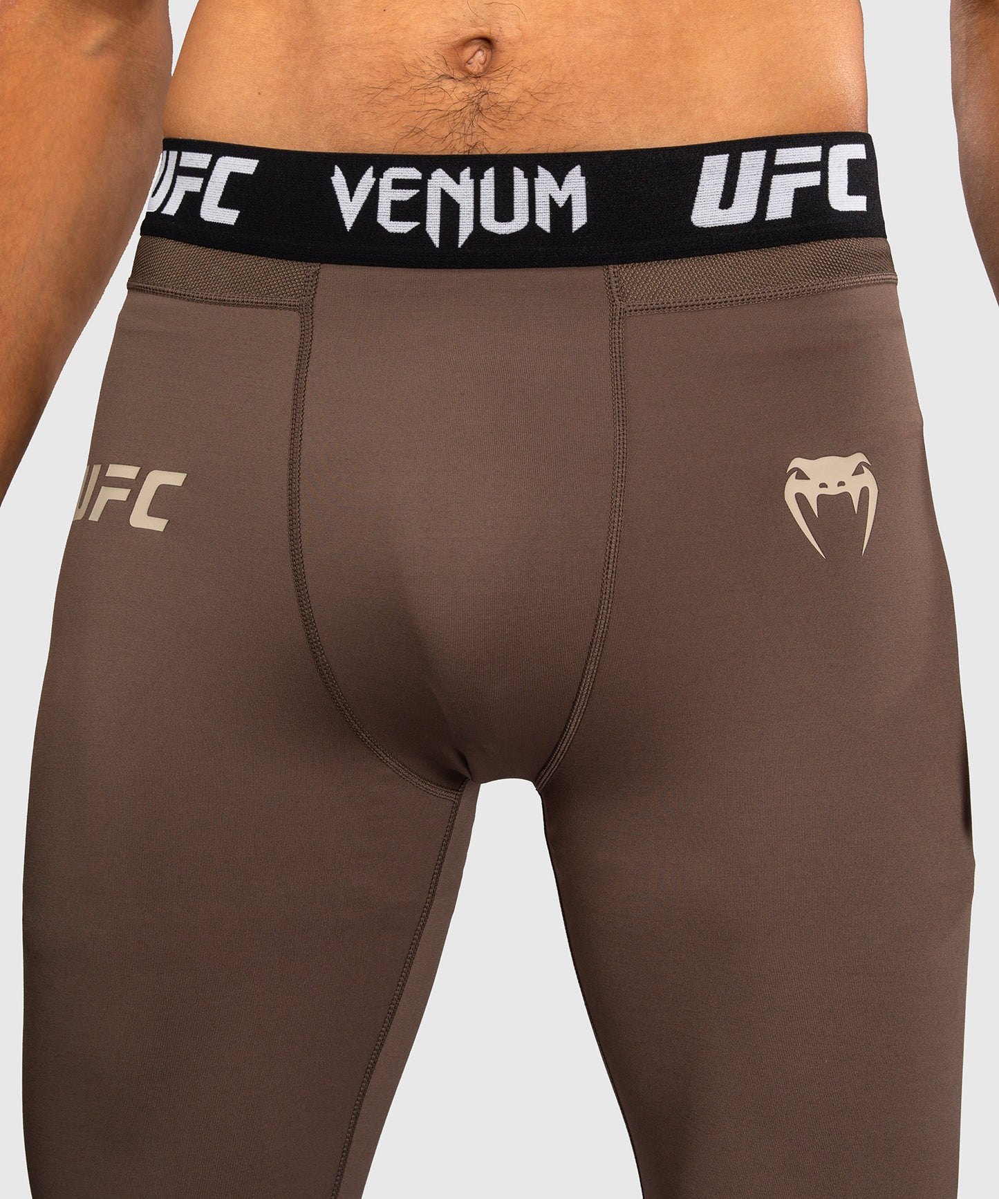 Venum UFC Unity by Venum Authentic Fight Week Heren Technische Compressiebroek - Bruin