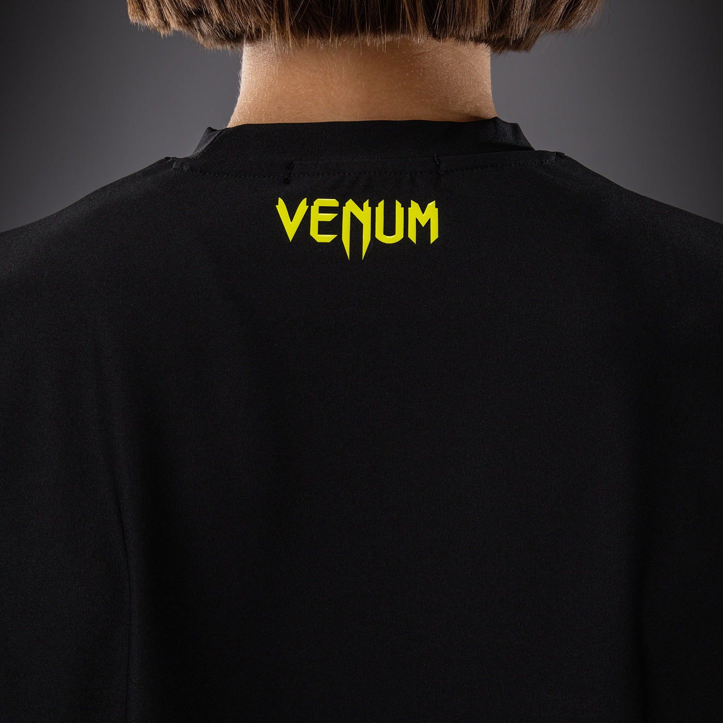Venum Lazer Dry Tech T-shirt voor dames - Zwart/Geel