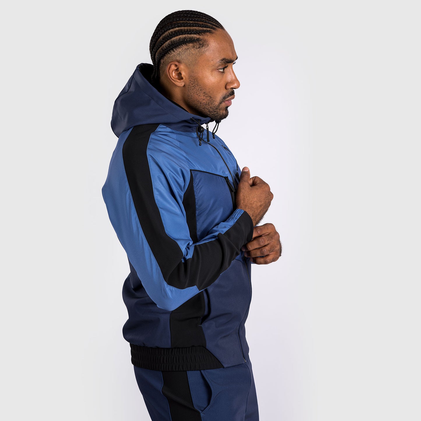 Venum Laser 3.0  Track Jas - Zwart/Blauw