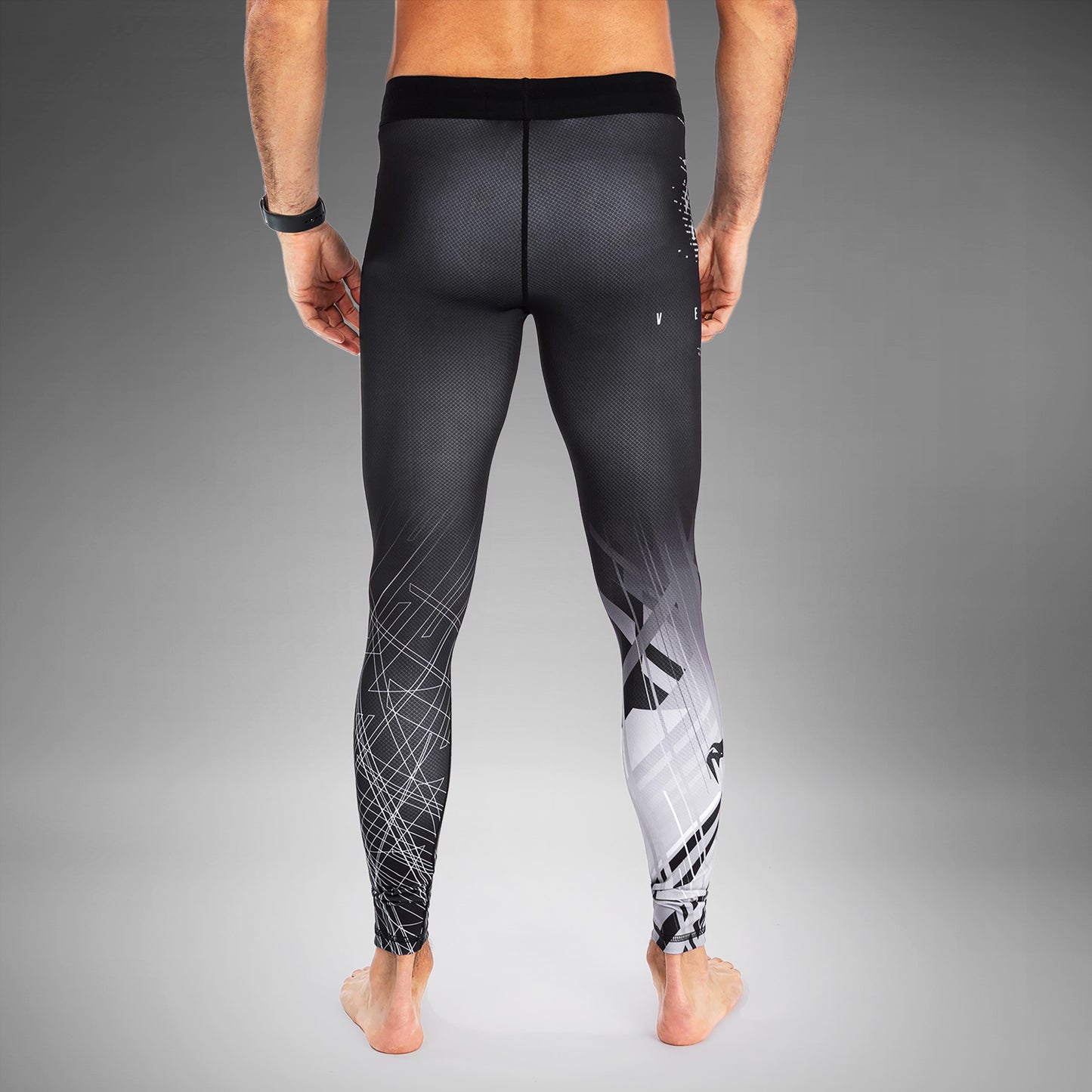 Venum Gorilla Jungle Compressiebroek - Zwart/Wit