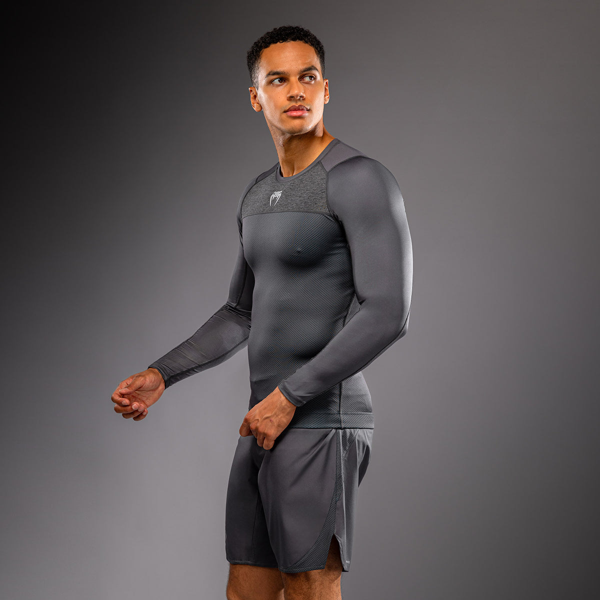 Venum G-Fit Scale Rashguard met lange mouwen - Grijs