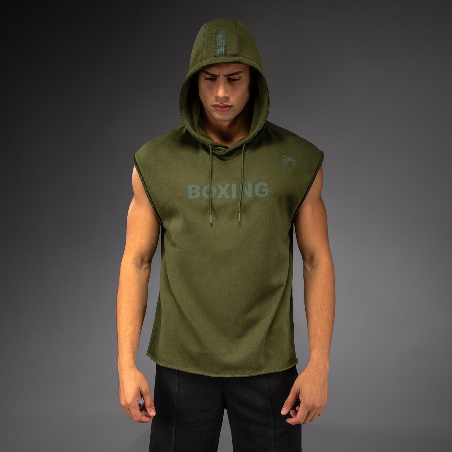 Venum Boxing VT Mouwloze Hoodie – Militair Groen