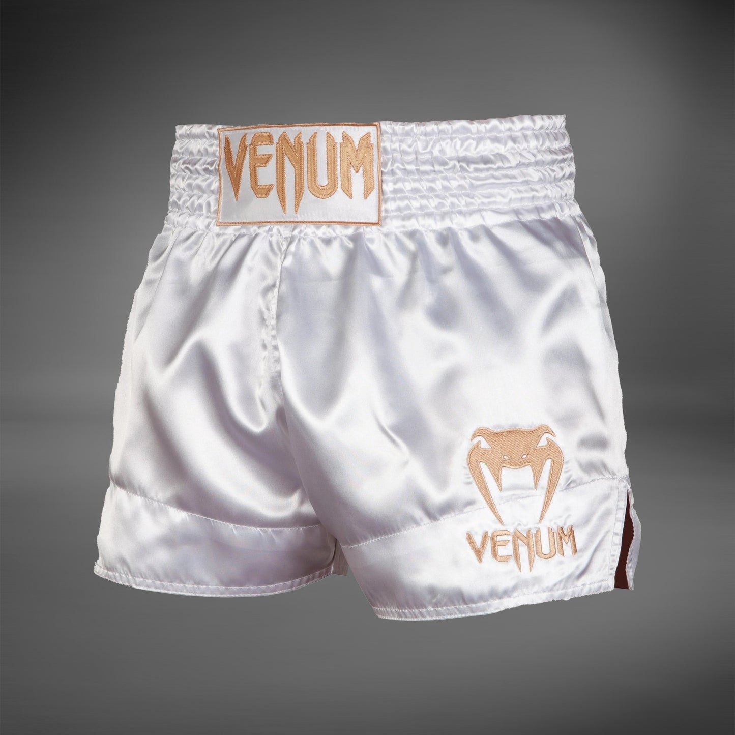 Venum Classic Muay Thai Shorts - Wit/Goud