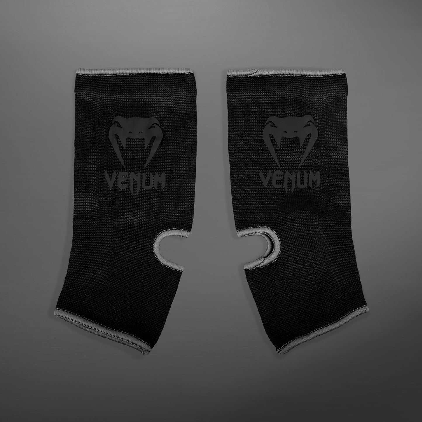 Venum Kontact Enkelbeschermers - Zwart/Zwart