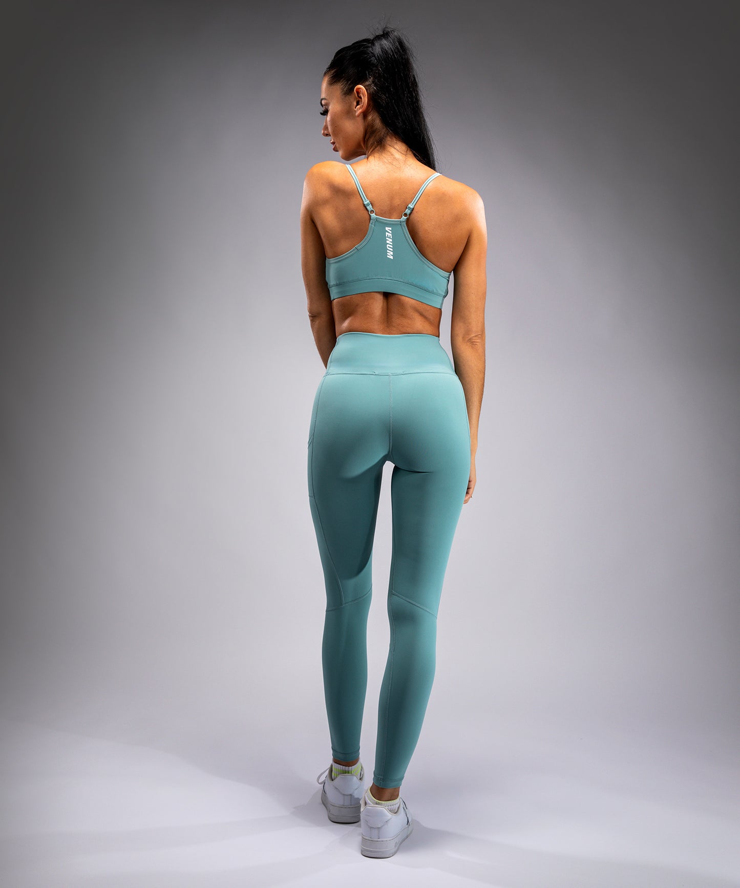 Venum Essential Performance Leggings Dames - Aqua Groen
